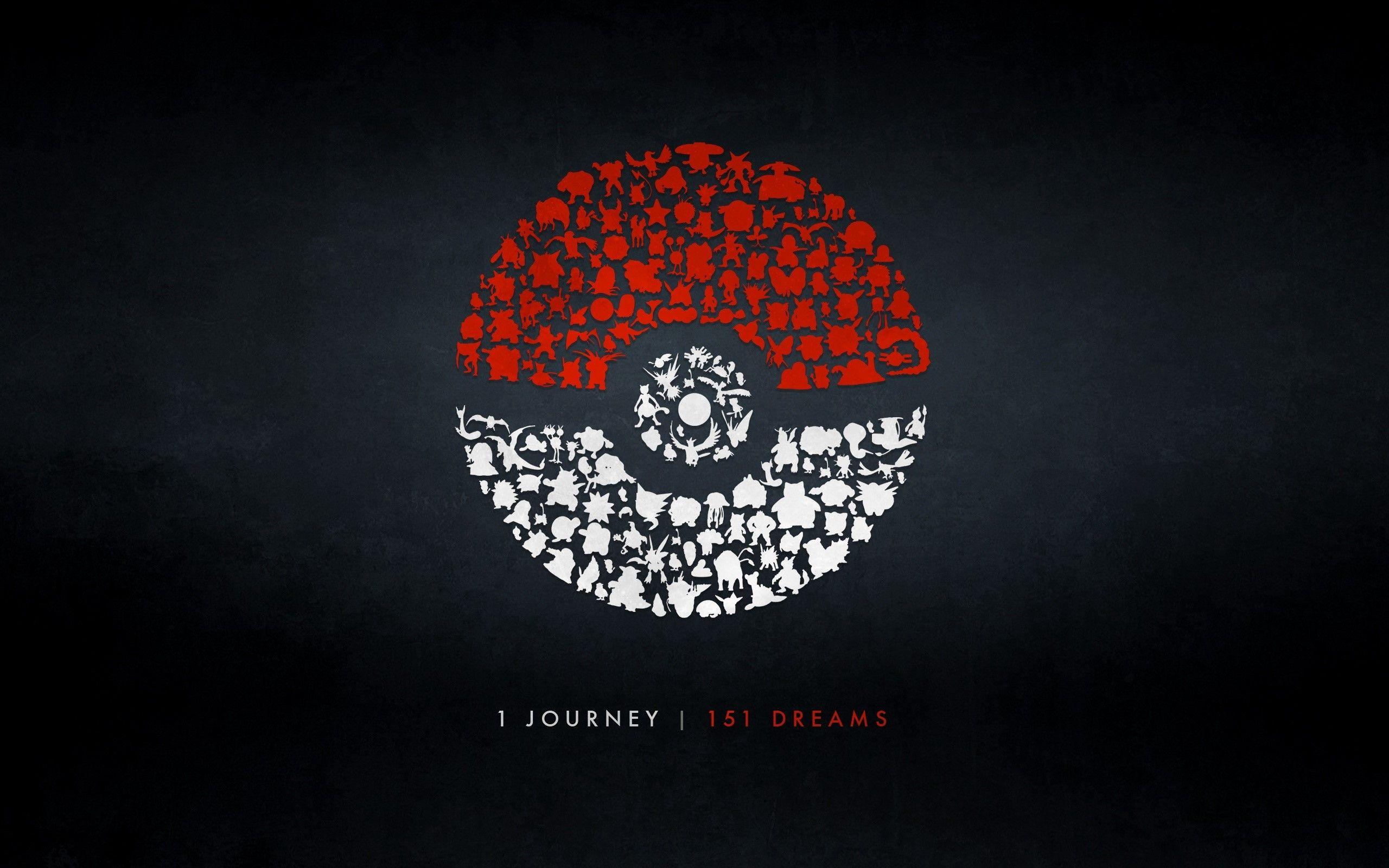 Pokeball and pokemons Wallpaper 2k HD