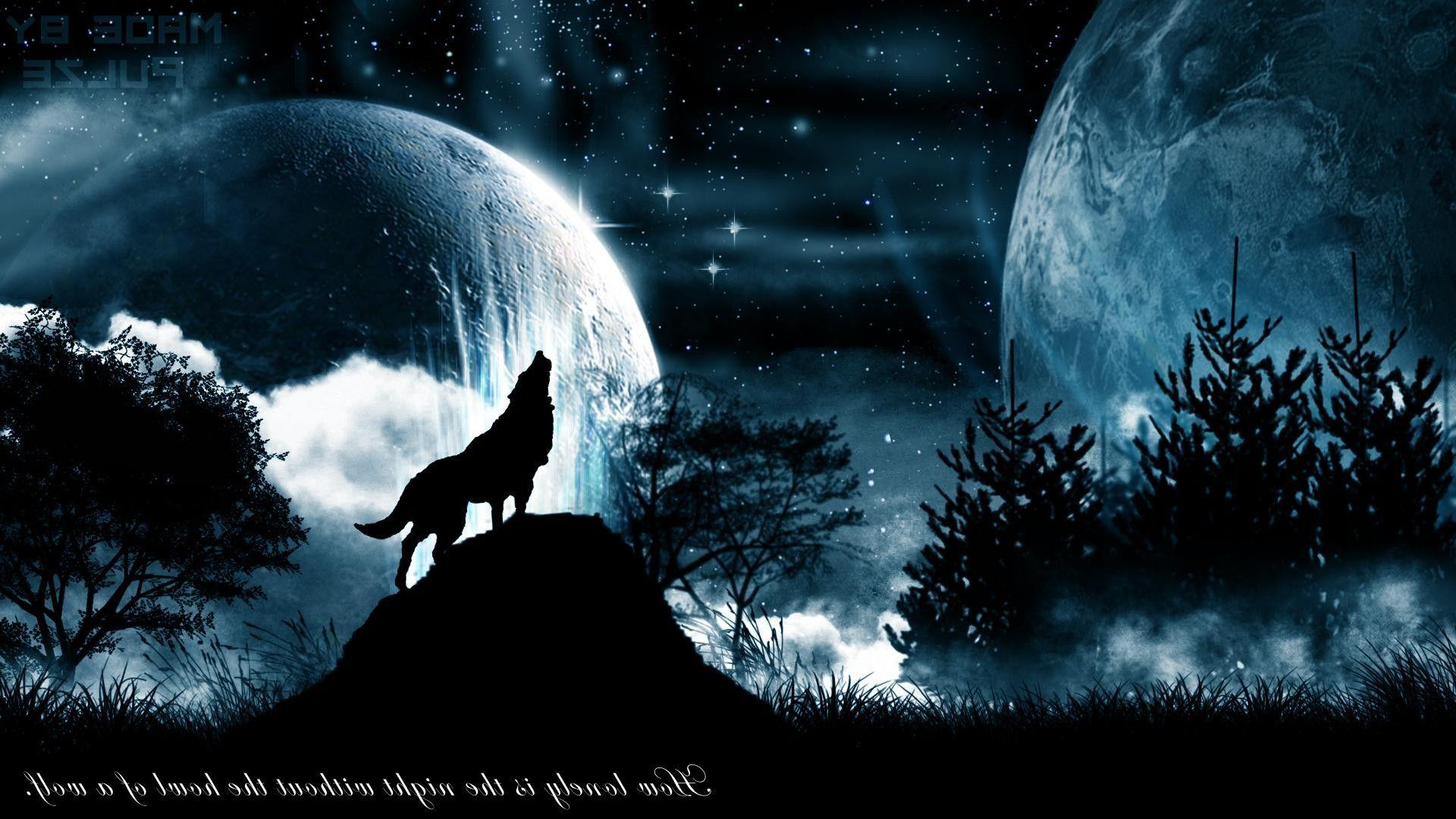 Ice Wolf Wallpaper