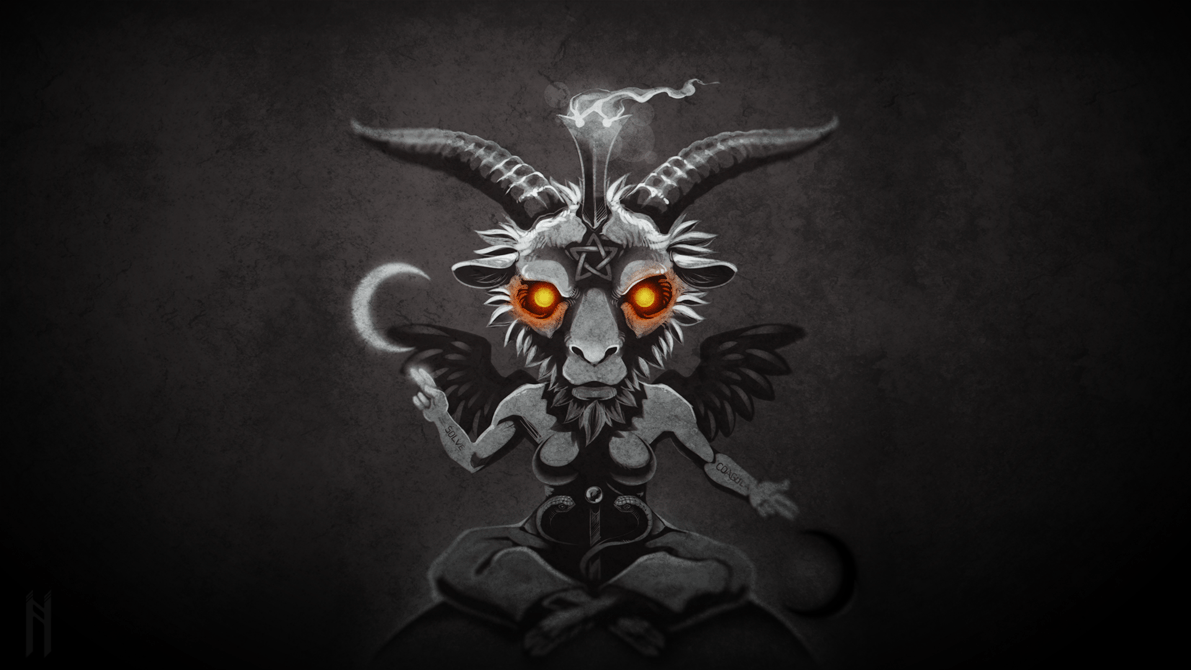 image of Baphomet Wallpaper - #SpaceHero