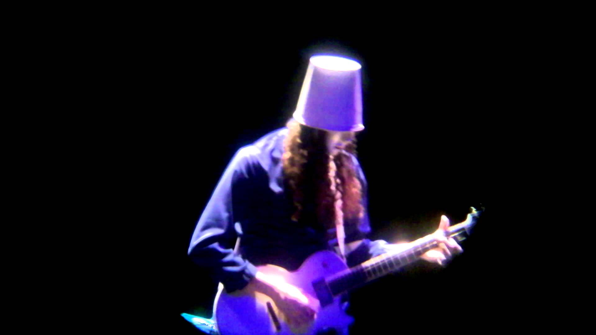 BUCKETHEAD Finally Explains Why He Has A Dang Bucket on His Head