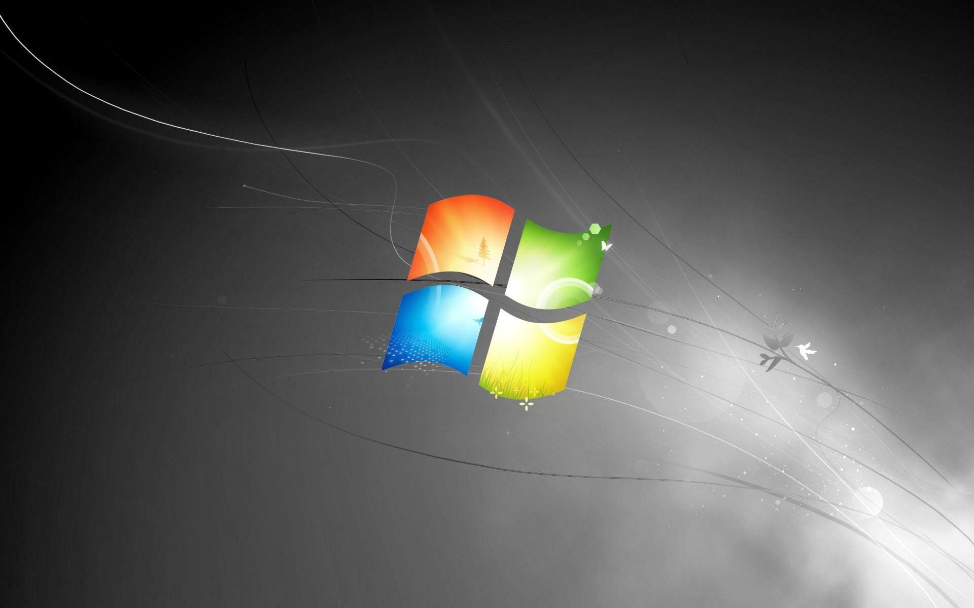 Windows 7 Background Black