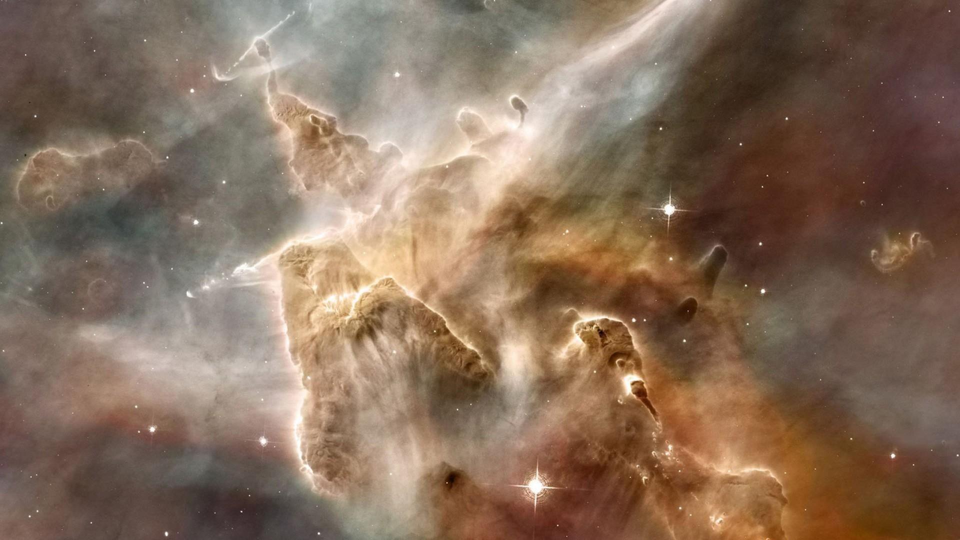 Download Wallpaper 1920x1080 galaxy, nebula, star, explosion Full HD