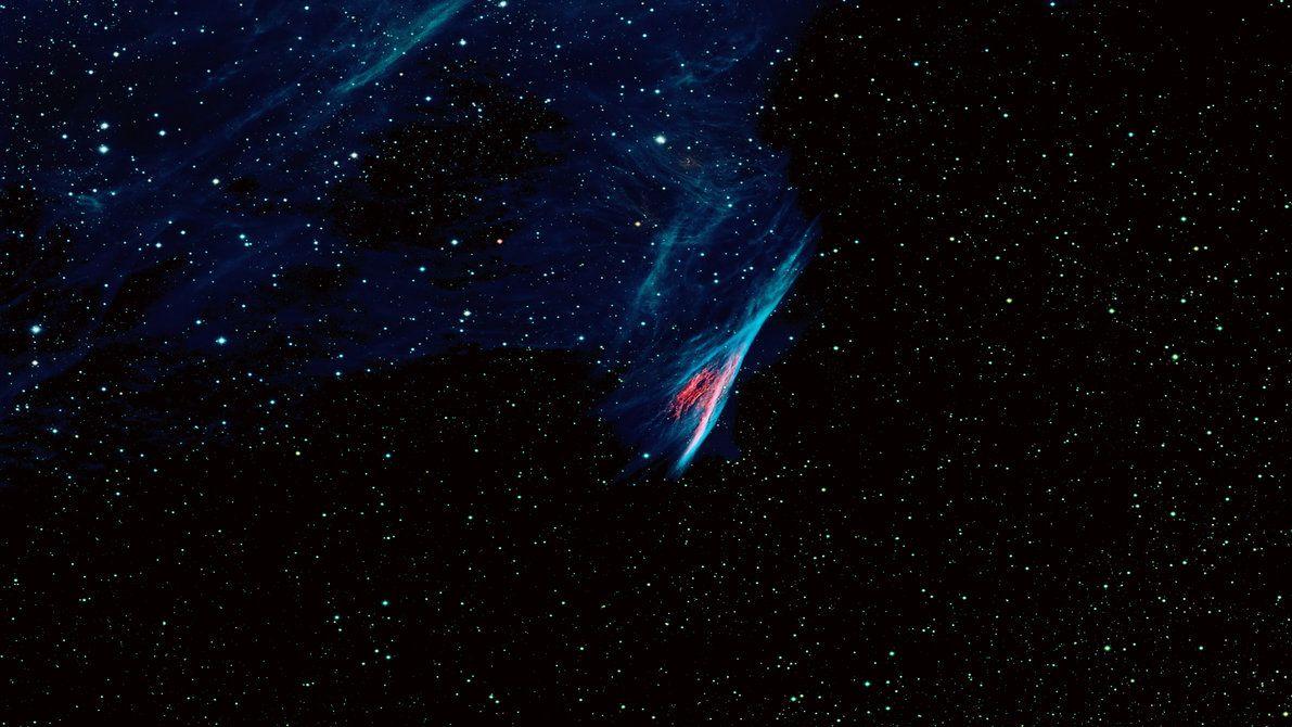 Pencil Nebula Wallpaper (1080p)
