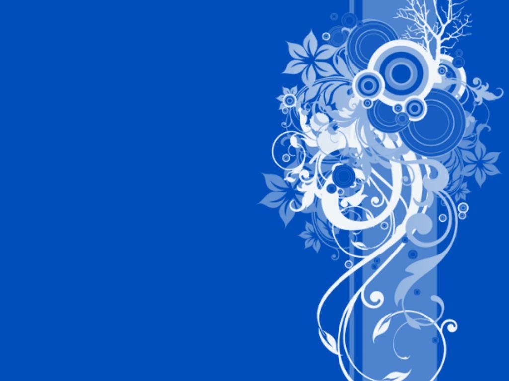 Blue Swirl Wallpaper