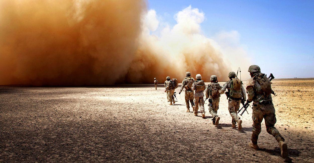 Extraordinary Photo of the U.S. Marine Corps in Action