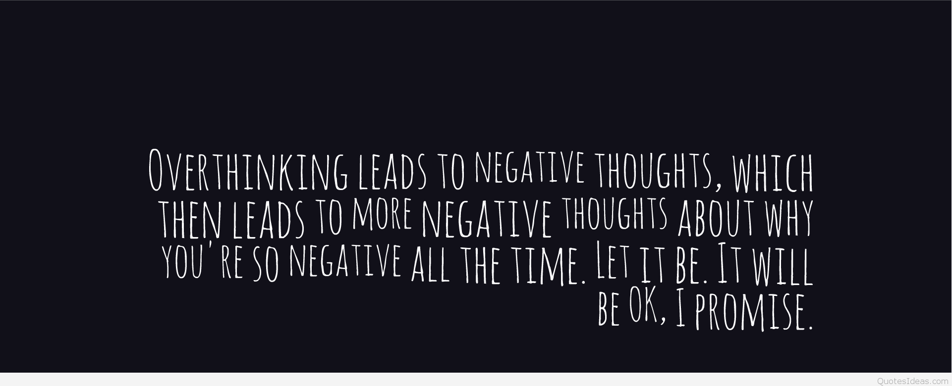 Negative Thoughts Quotes image with wallpaper hd