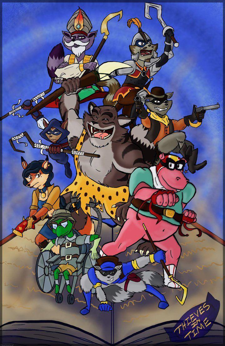 Sly Cooper Thieves In Time Poster