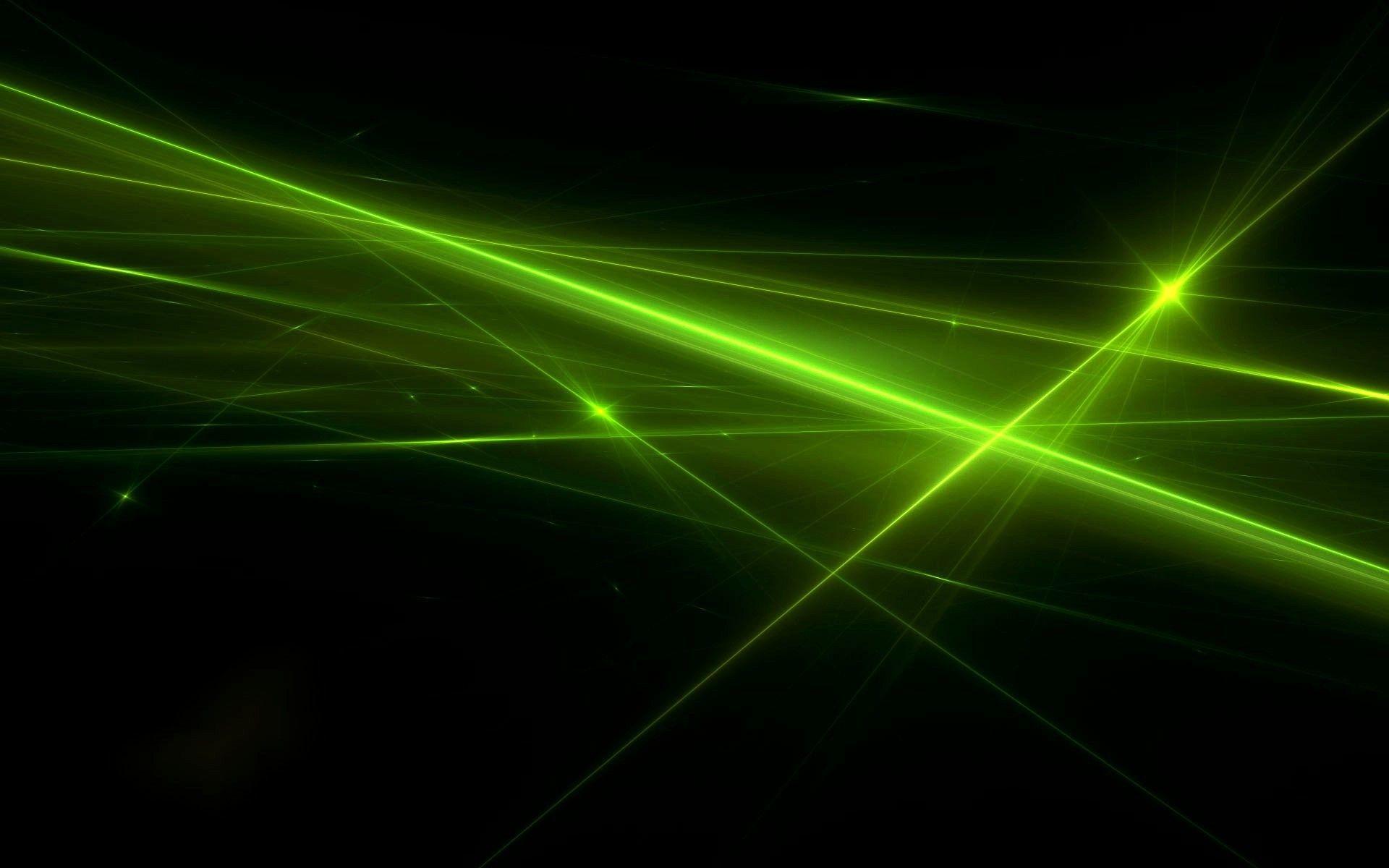 Abstract Green Light