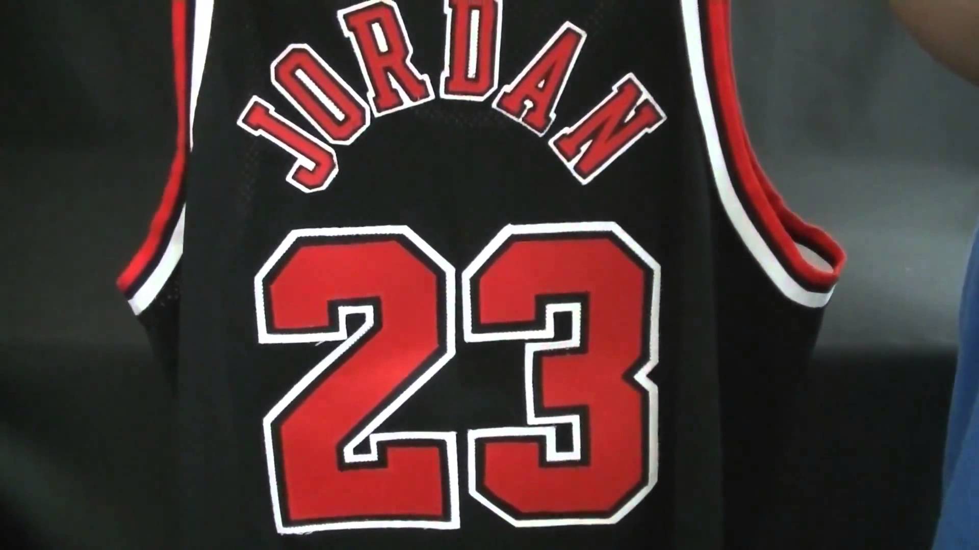 Michael Jordan Mesh Alternate Bulls Jersey