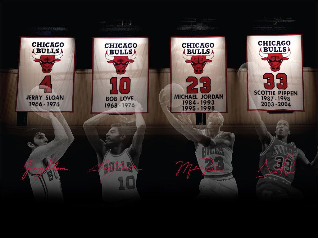 BULLS: Chicago Bulls Retired Numbers