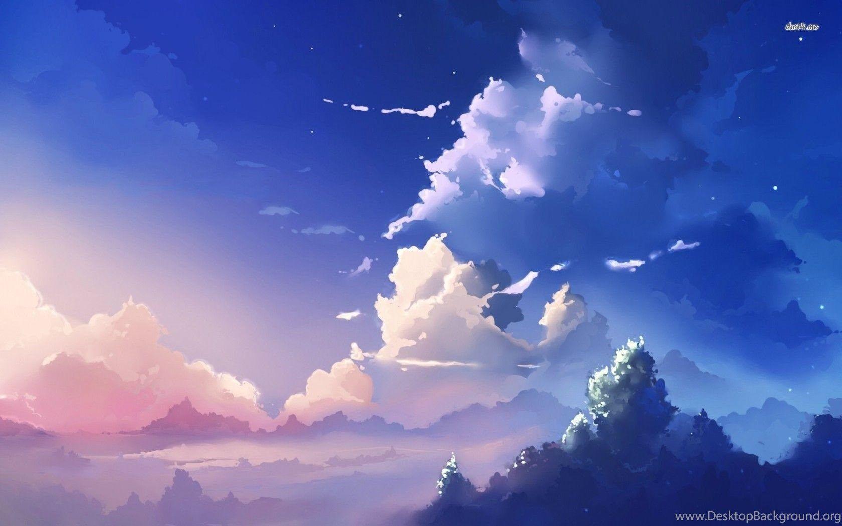 Beautiful Sky Wallpaper Digital Art Wallpaper Desktop Background