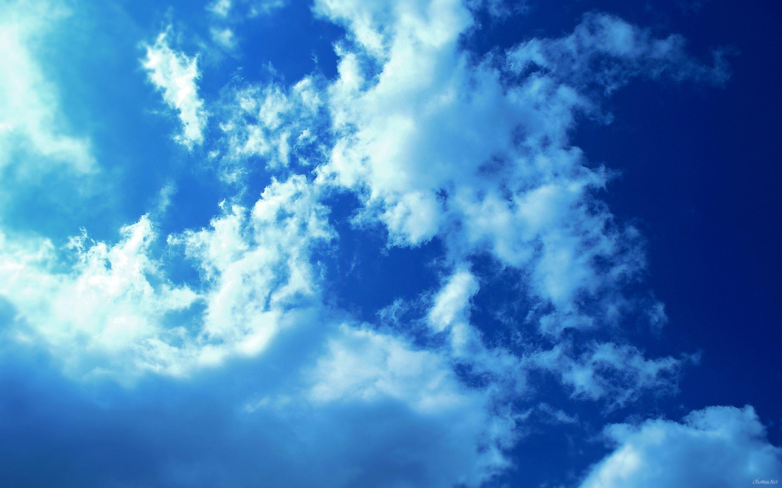 Beautiful blue sky HD Desktop Wallpaper. HD Desktop Wallpaper