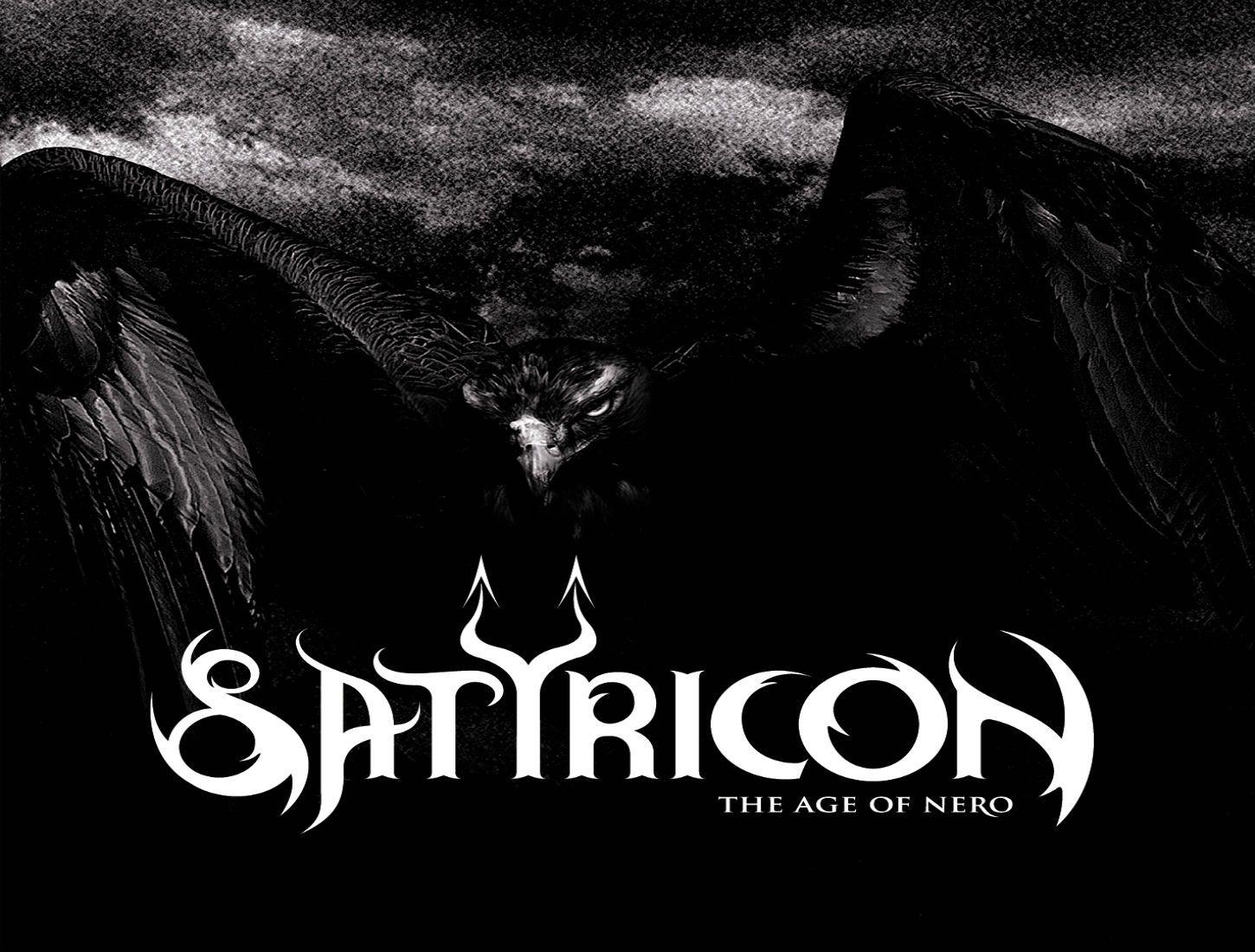 SATYRICON norwegian black metal heavy album art cover dark wallpaper