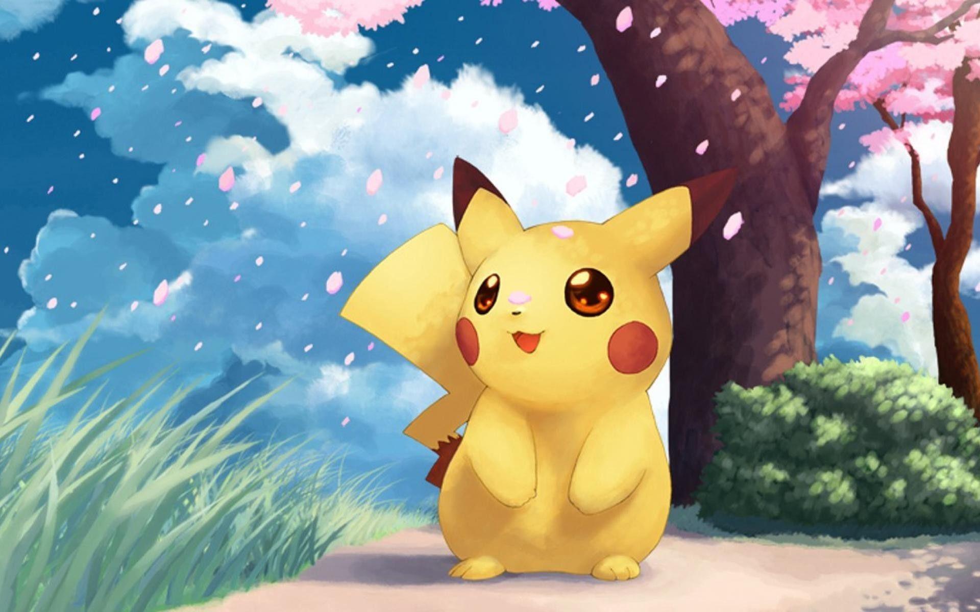 Cute Pikachu Wallpapers -①.