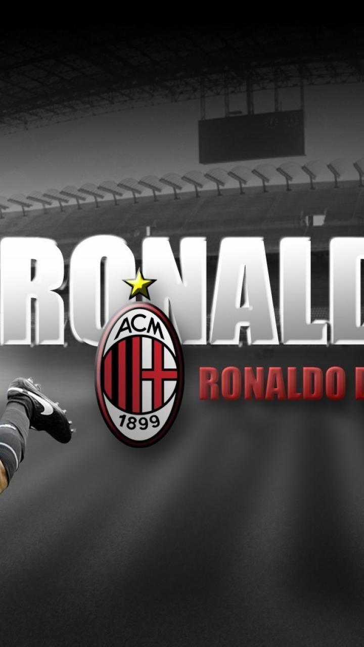 Simply: AC Milan Ronaldinho soccer desktop bakcgrounds