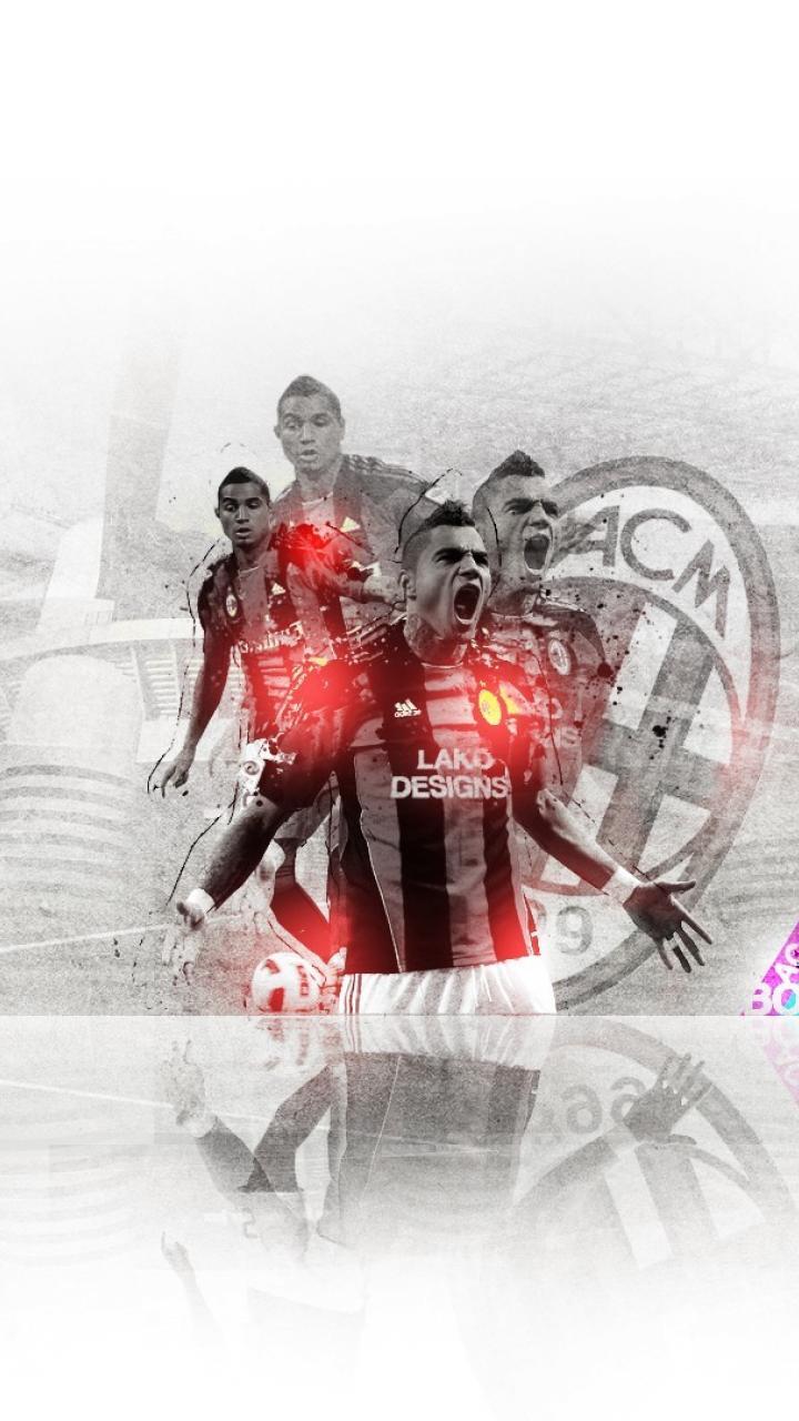 Simply: AC Milan Kevin Prince Boateng desktop bakcgrounds