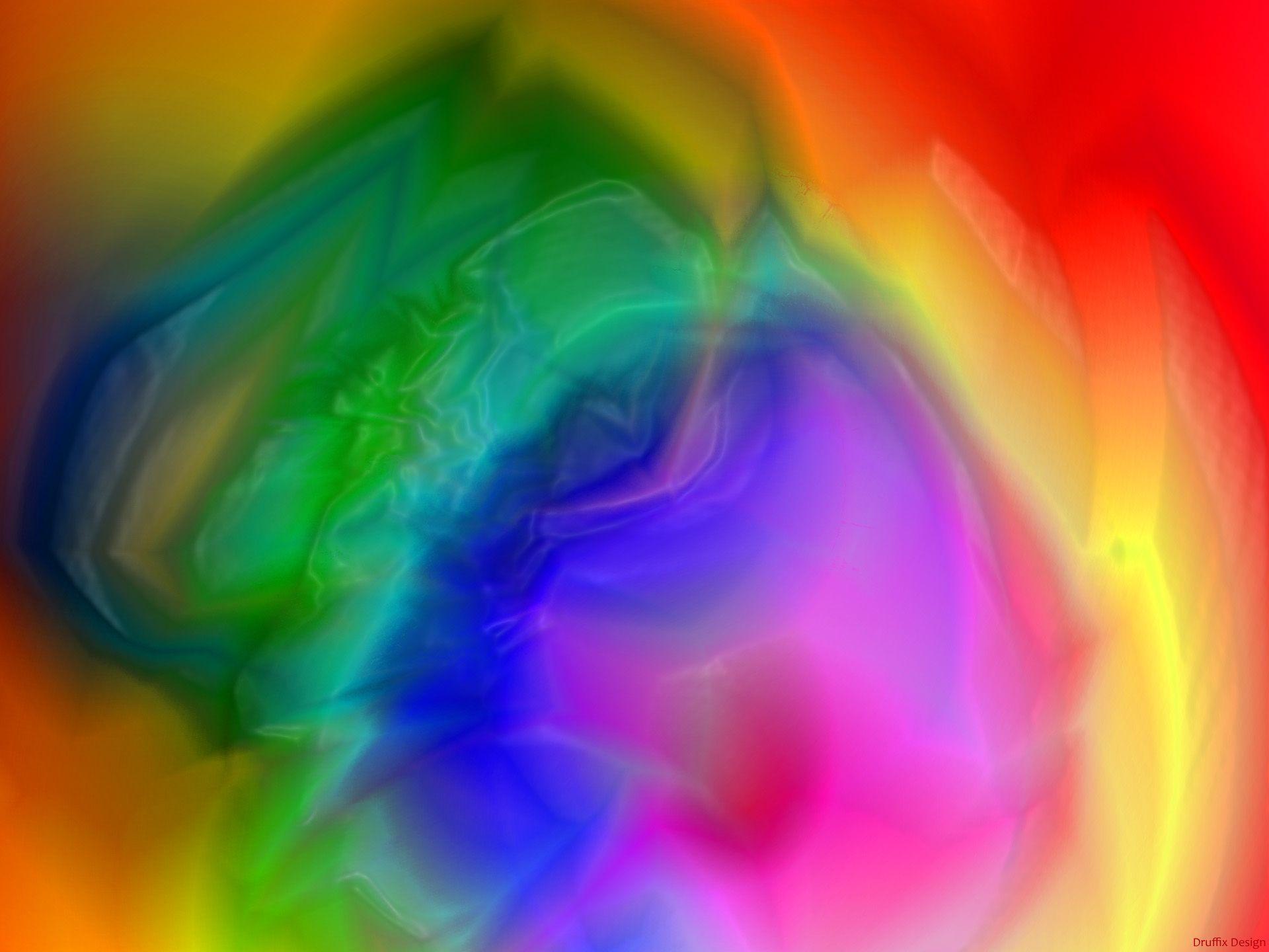Download Abstract Rainbow Wallpaper For iPhone For Free Wallpaper
