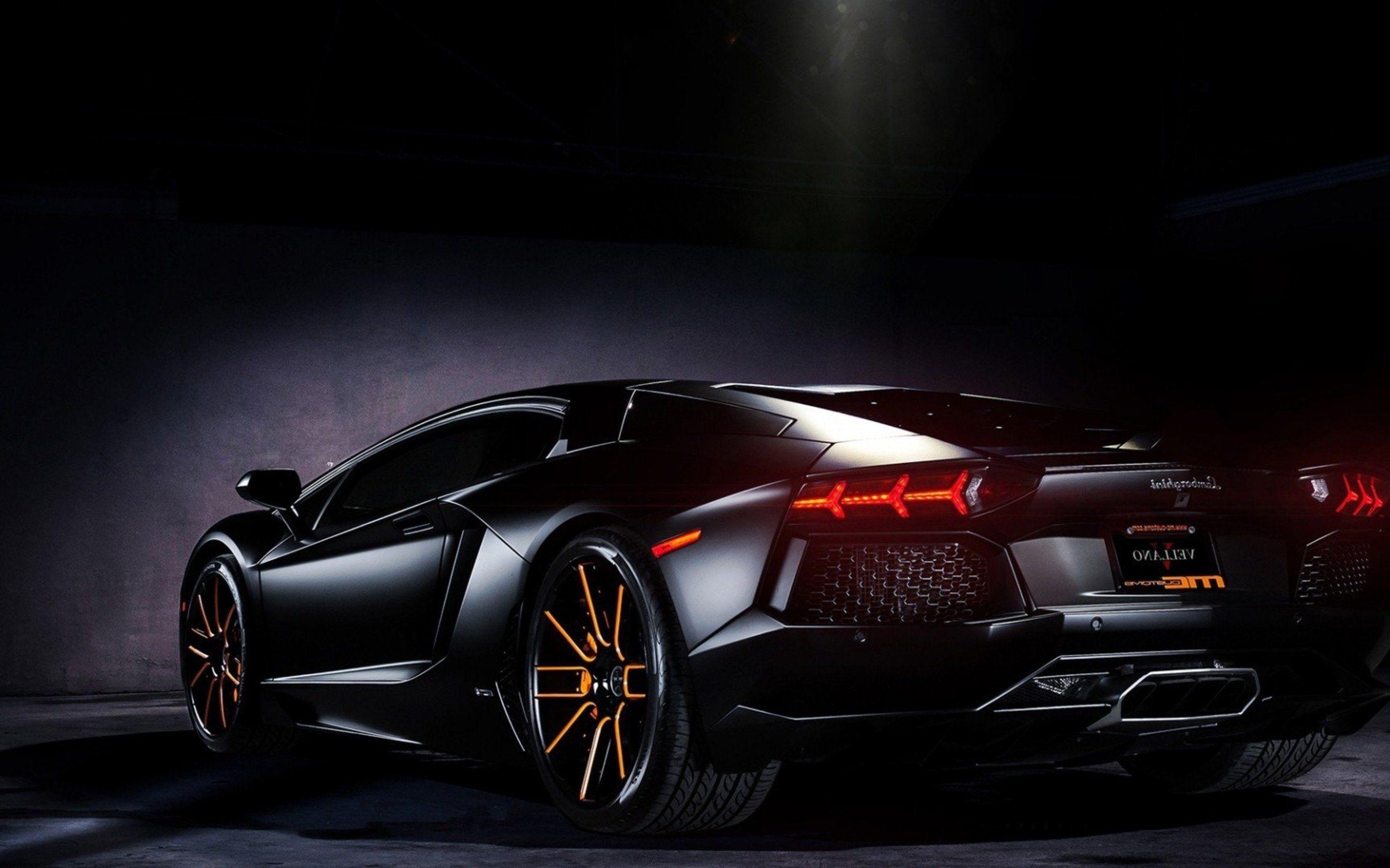 Lamborghini Black Macbook Pro Retina HD 4k Wallpaper