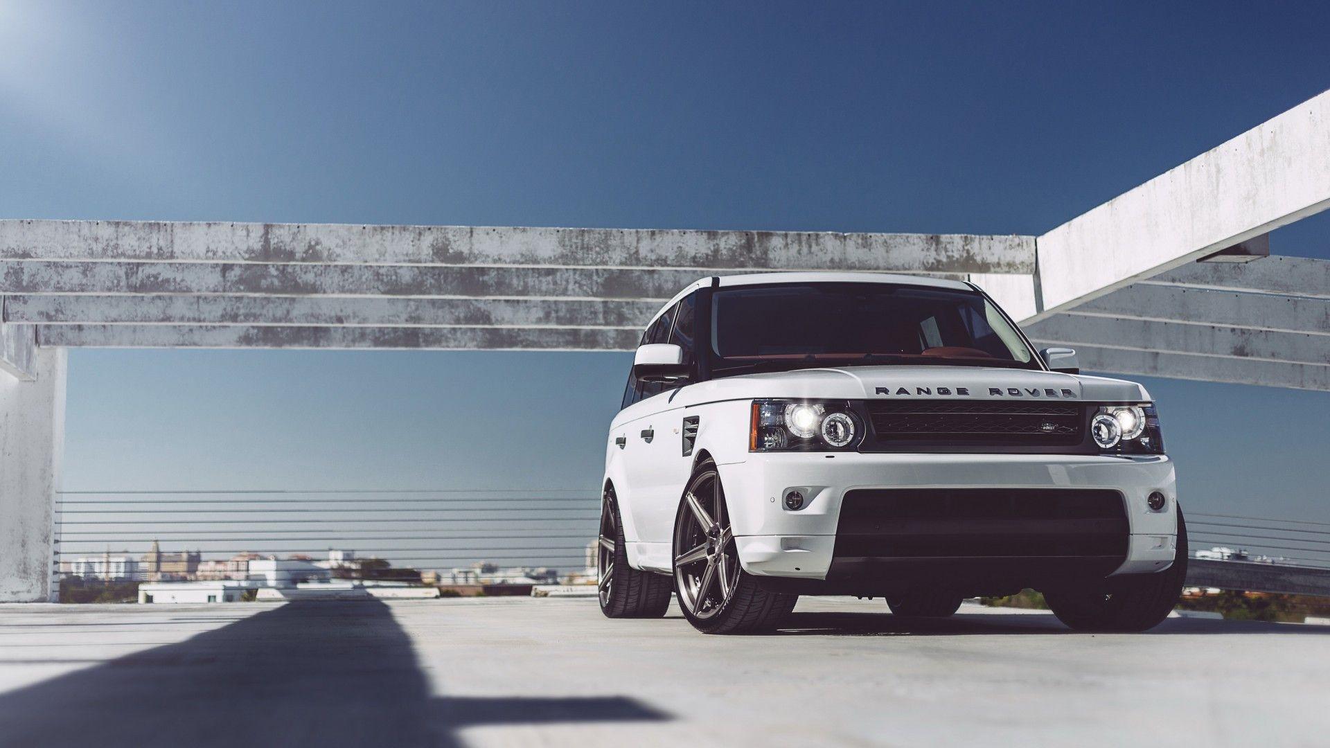 White Range Rover Wallpaper Of Cars /white