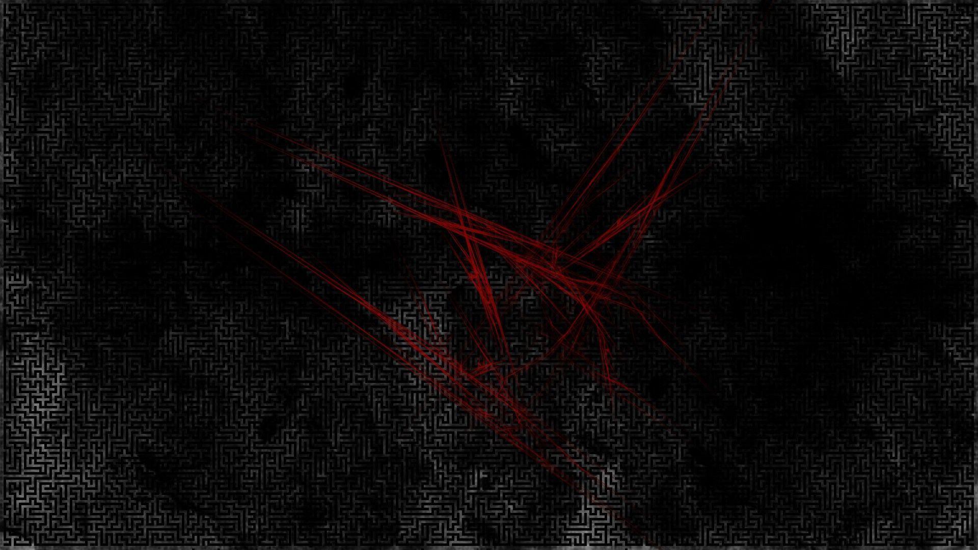Black And Red Abstract Wallpaper 13 - [1920x1080]