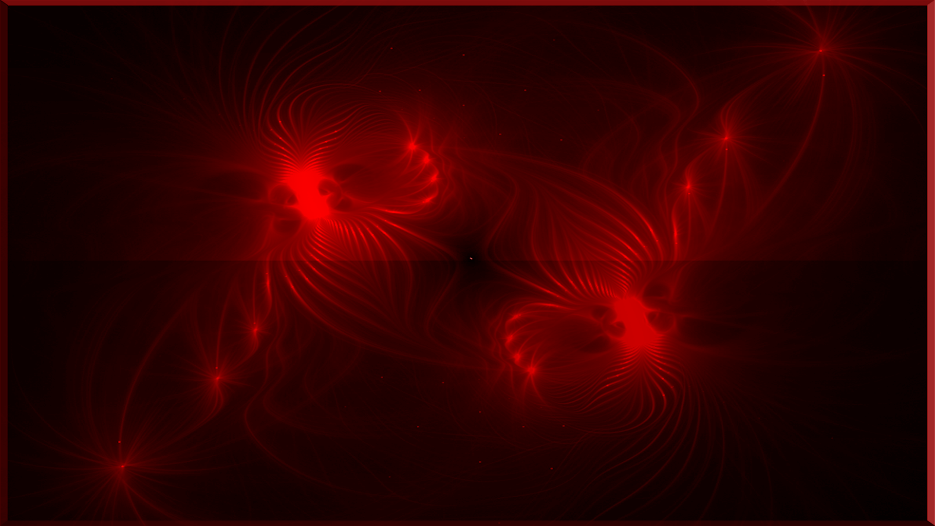 Abstract Fractal Abstract Red Black Wallpaper. absrtact art