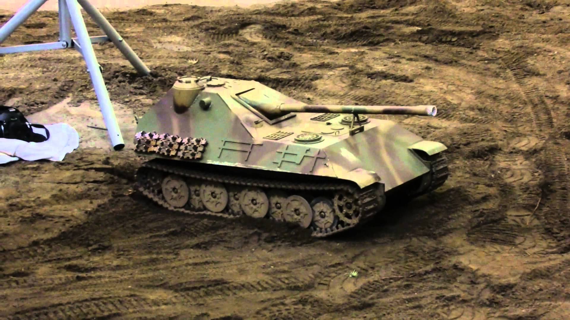 RC Jagdpanther II auf der Intermodellbau 2015