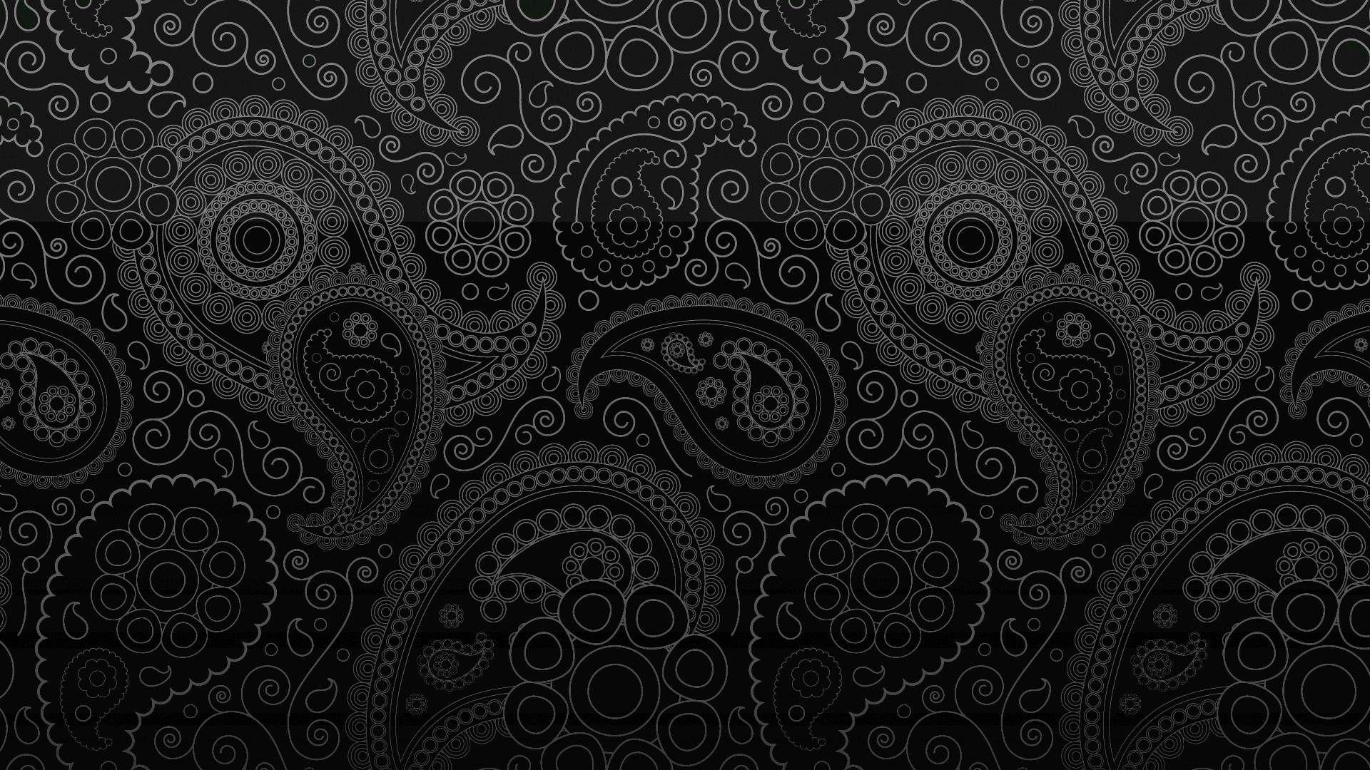 Black Wallpaper Pattern