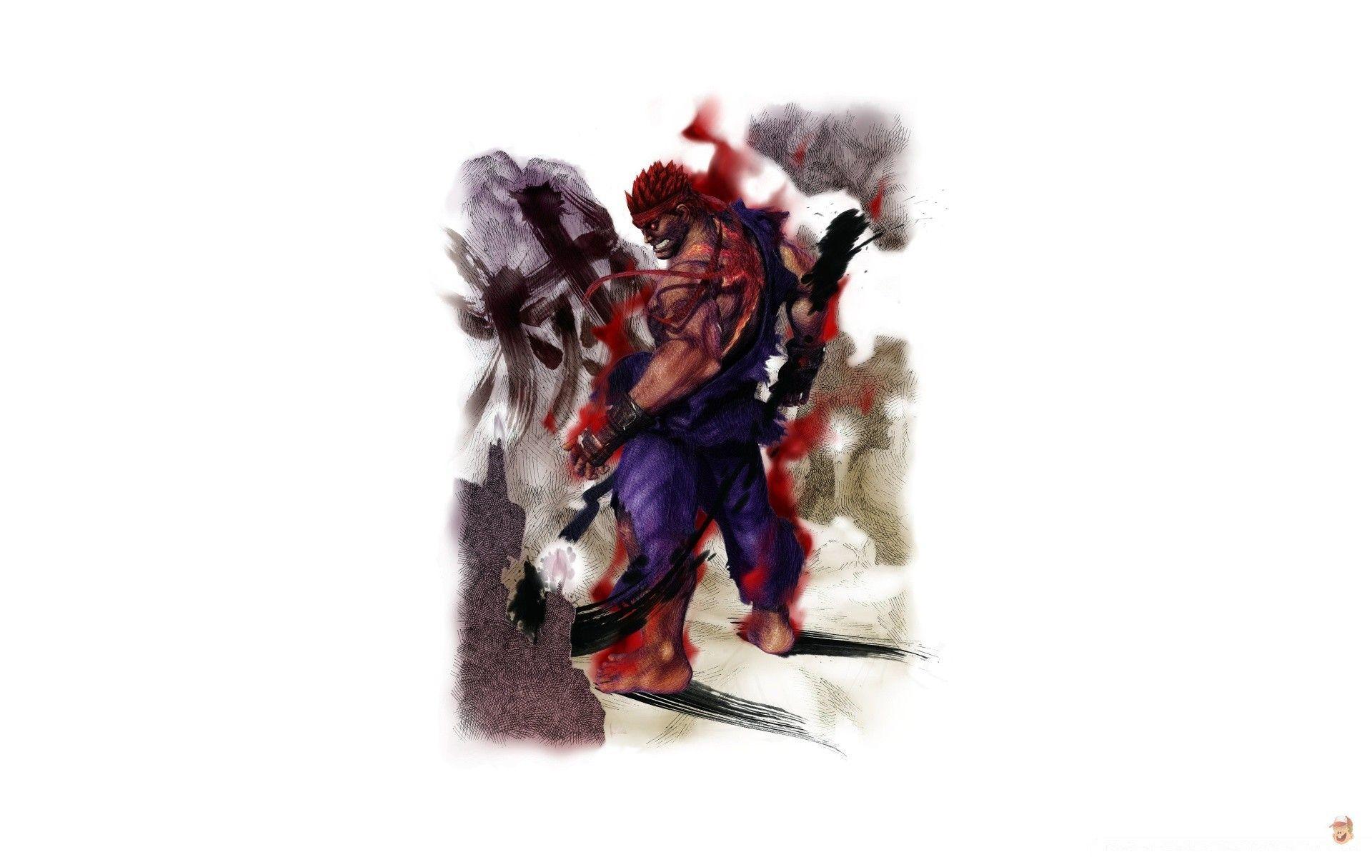 Street Fighter IV Arcade Edition Evil Ryu. Android wallpaper for free