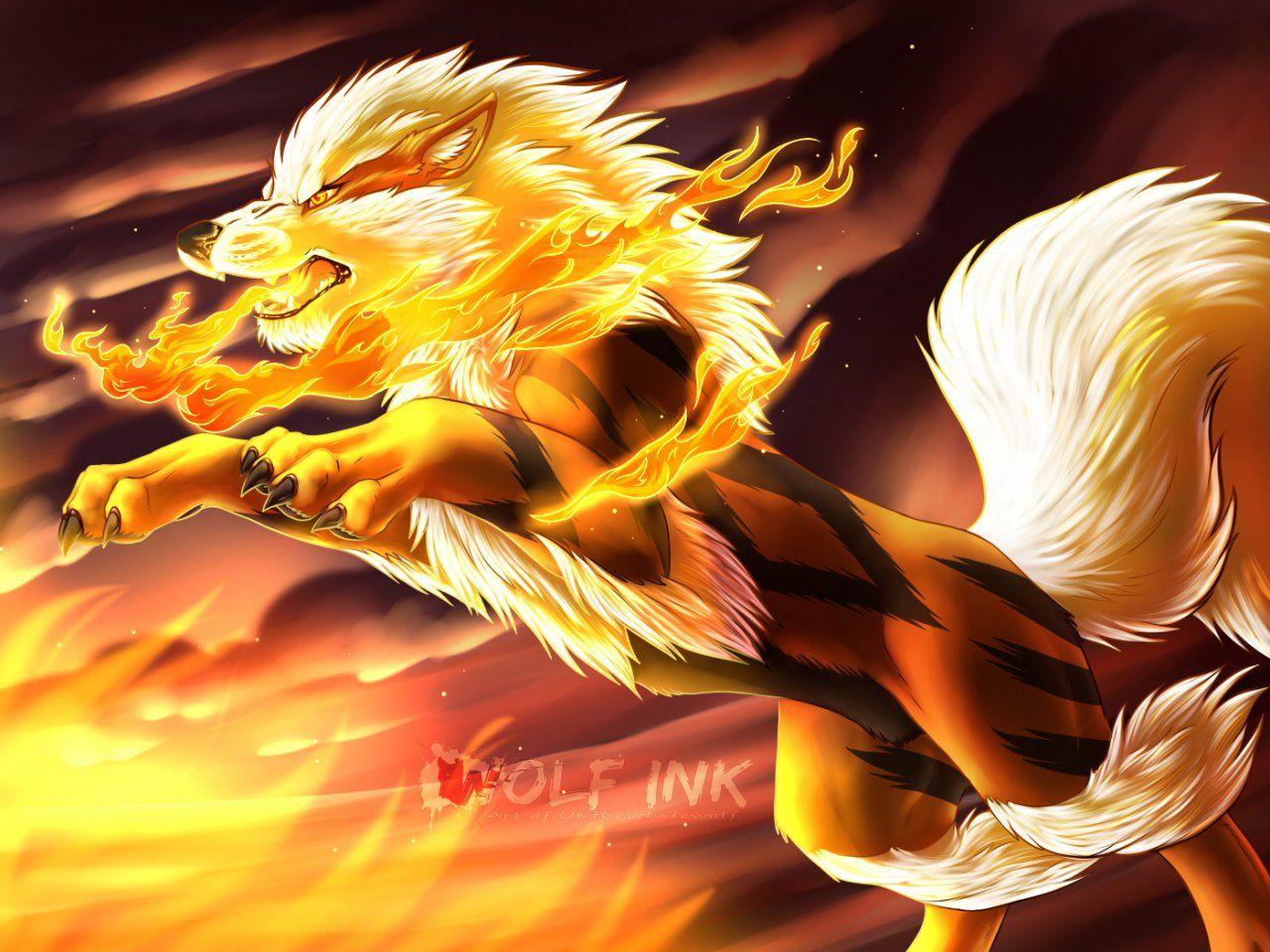 Pokemon Arcanine Wallpapers Wallpaper Cave