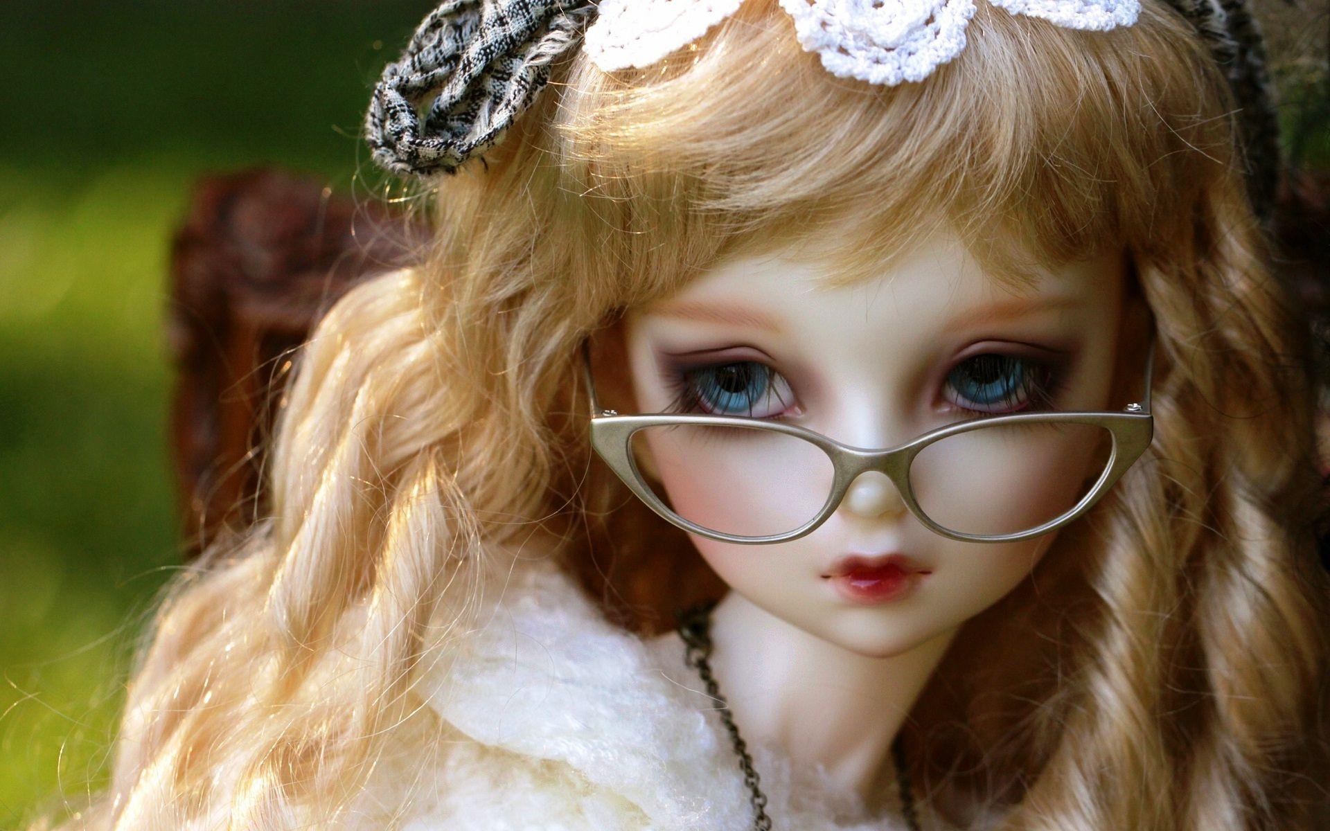 Cute doll specs wear looking so sweet HD wallpaperNew HD wallpaper