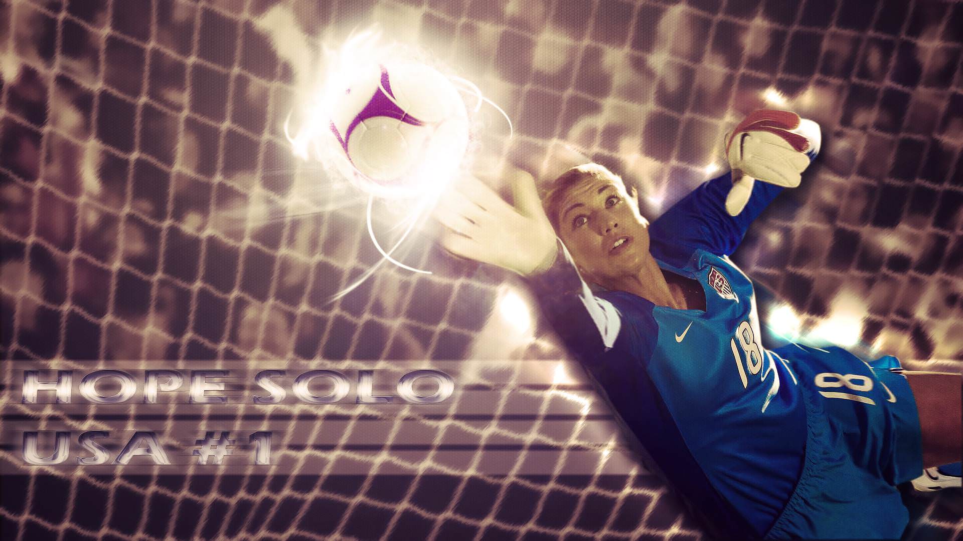 Hope Solo Goalkeeper USA Wallpaper High Qualit Wallpaper
