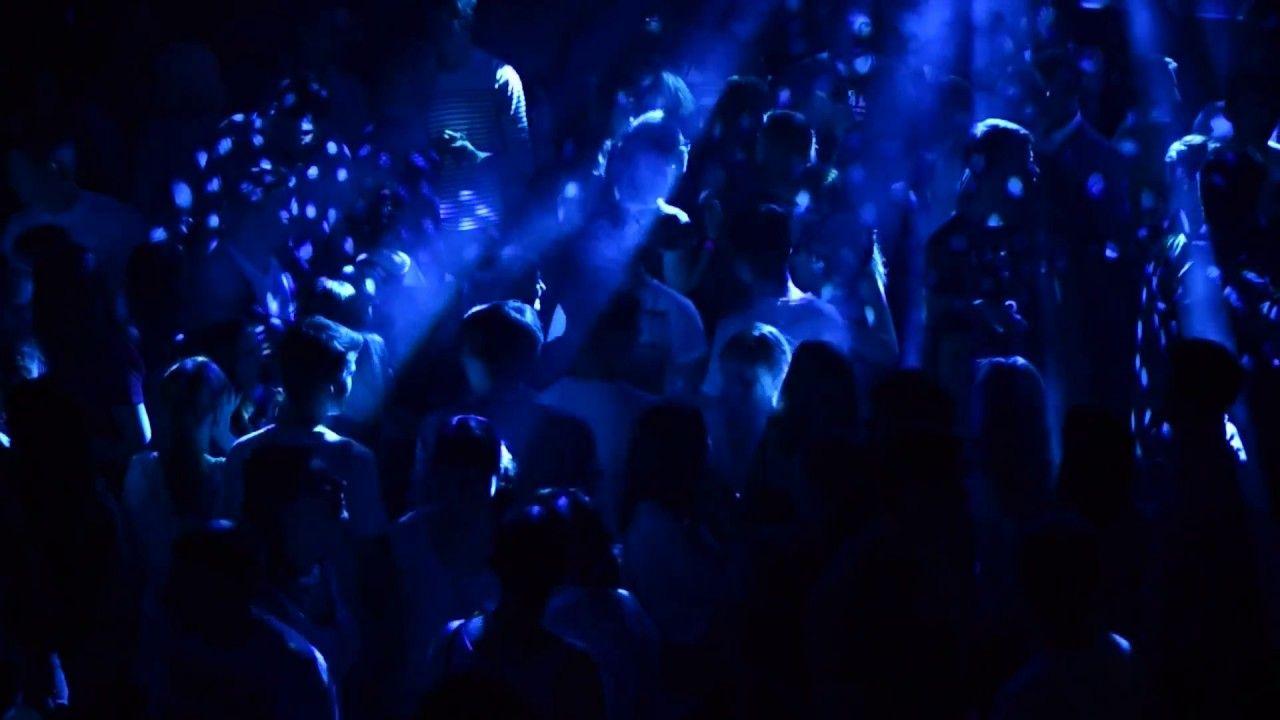 Dj Vinyl Feest Party publiek (background video parallax)