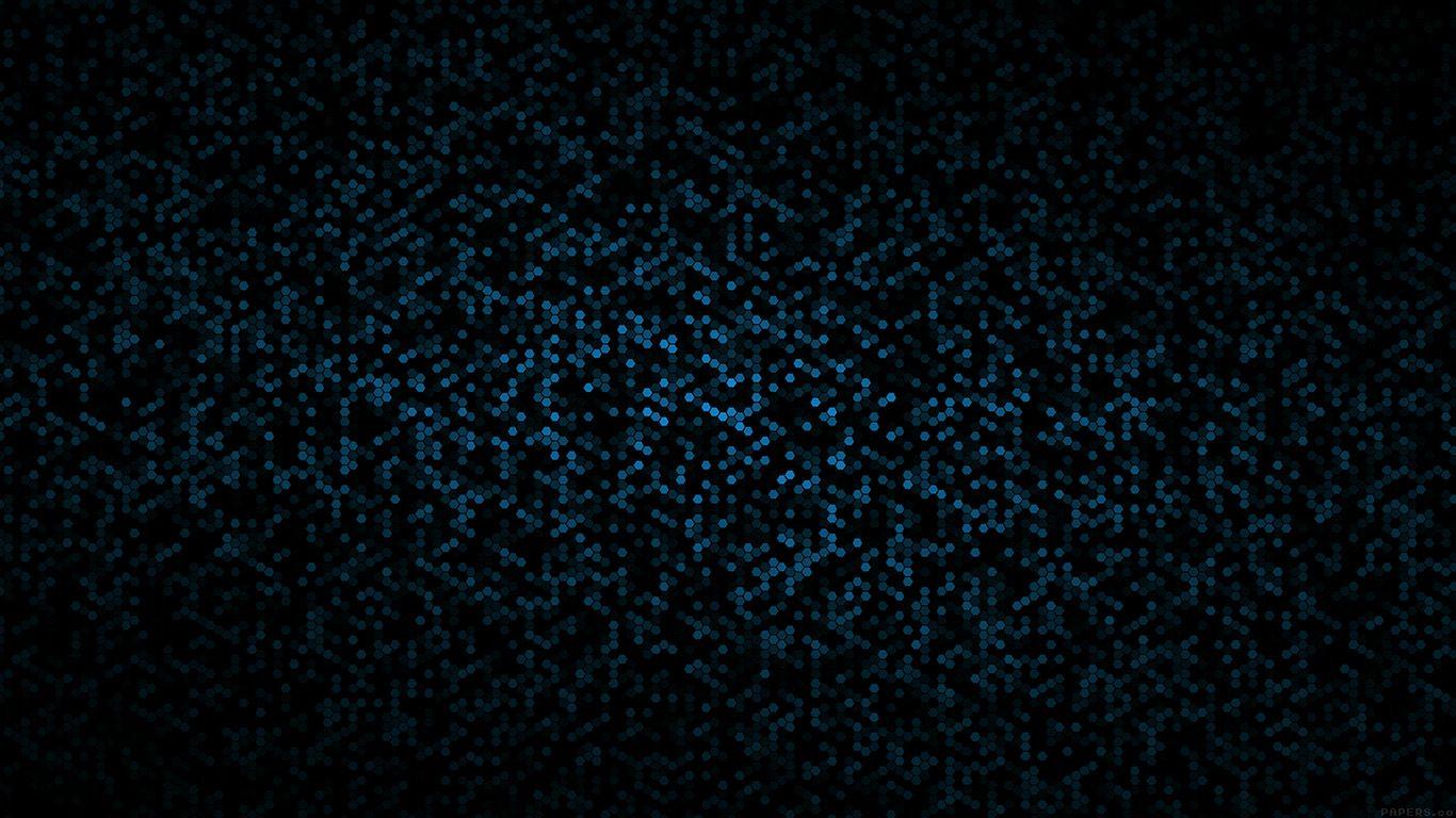 Dots Pattern Black And Blue Abstract
