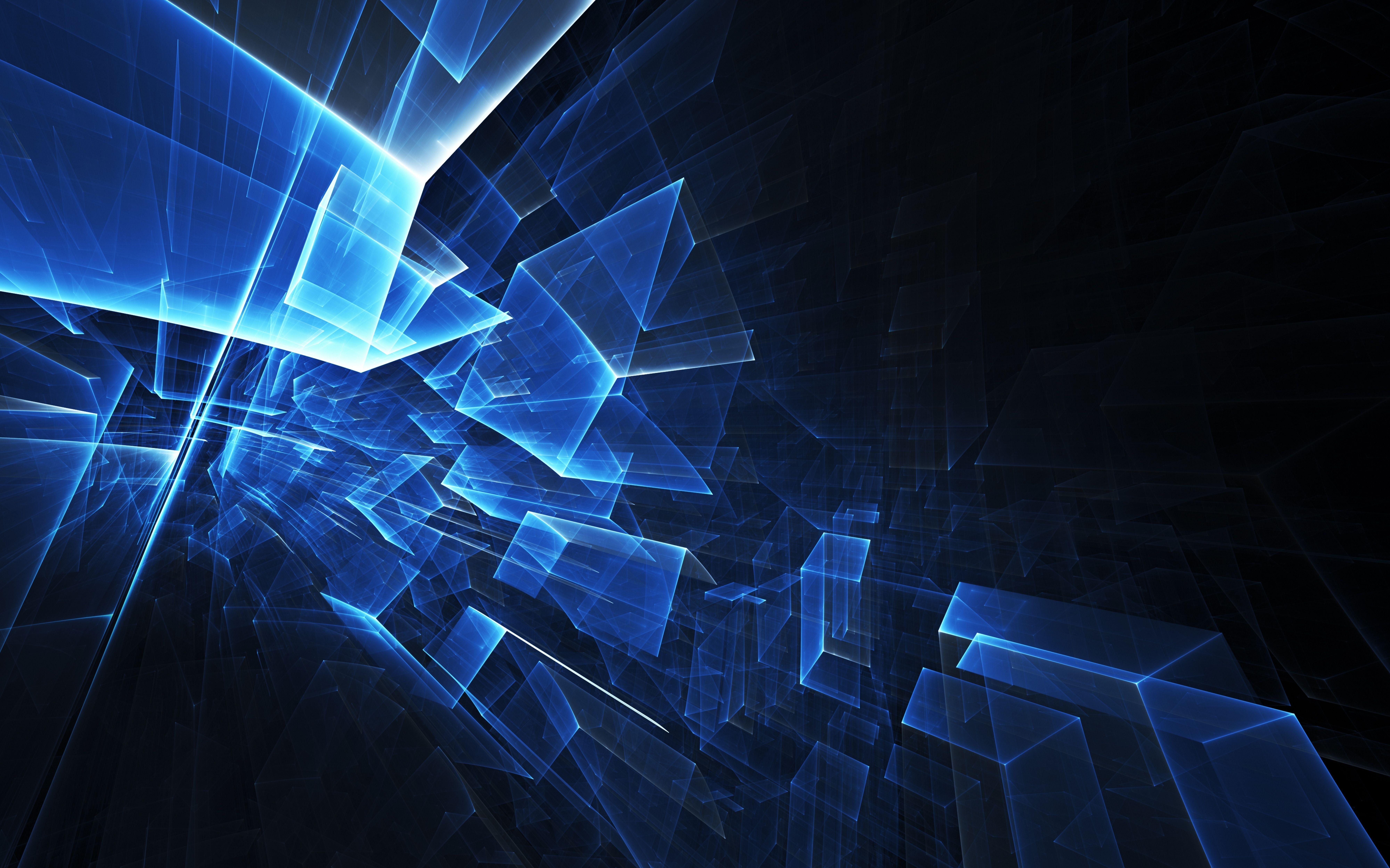 Abstract Wallpaper Realistic d Wallpaper High Resolution for HD. Dark blue wallpaper, Computer wallpaper, Blue wallpaper