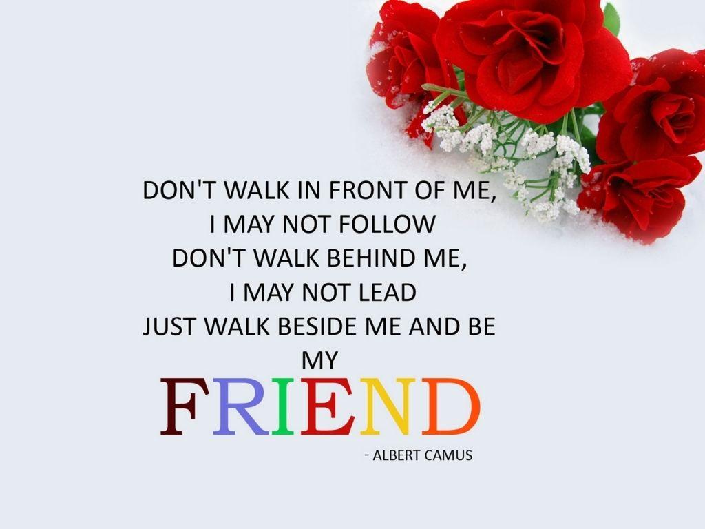 Friendship Wallpaper With Quotes Free Download