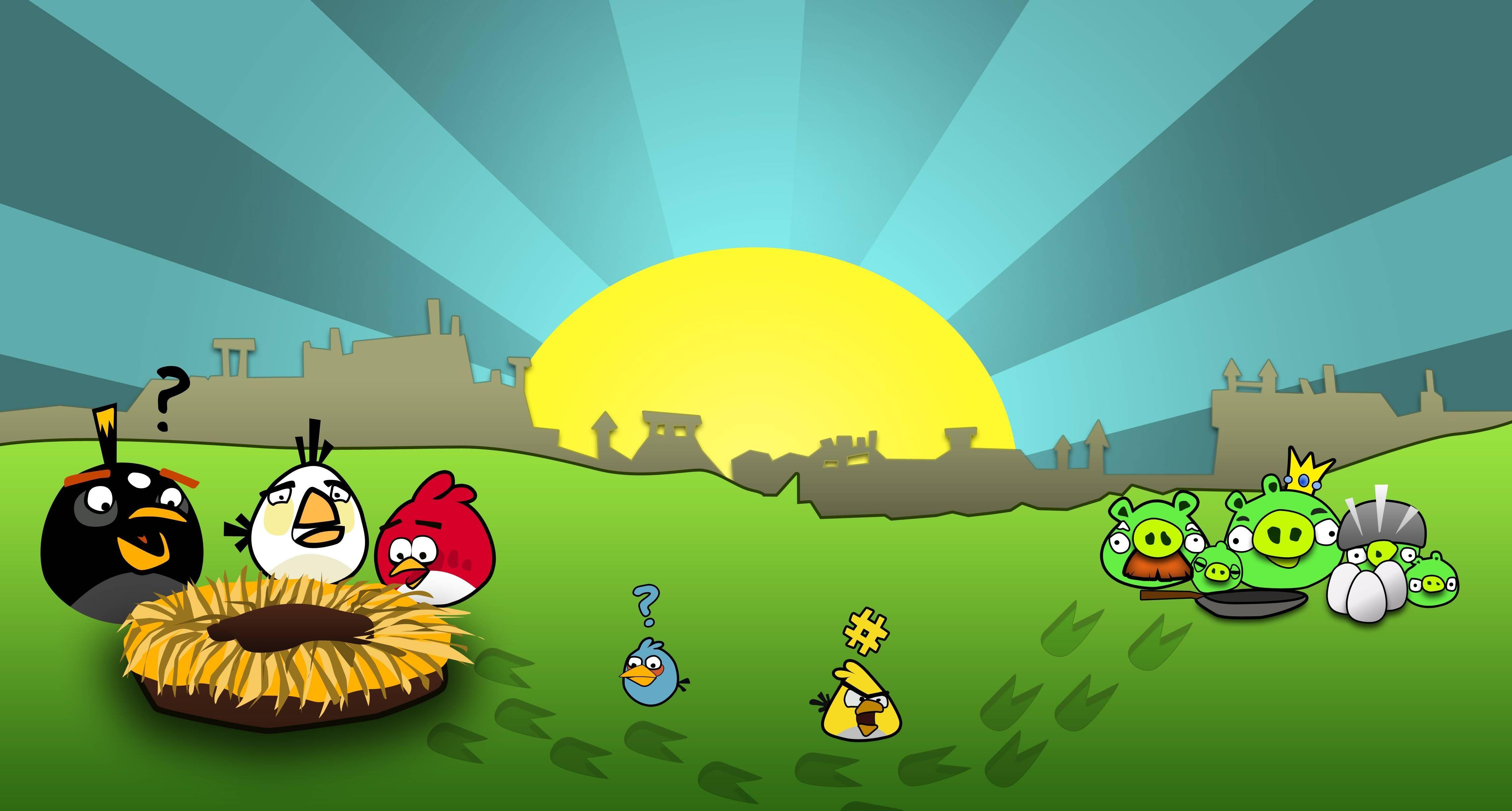Angry Birds Wallpaper For Walls Wallpaper and Background