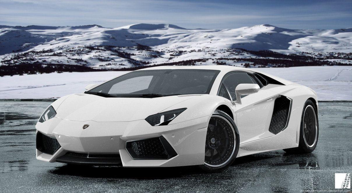 Lamborghini Aventador LP 700 4 White