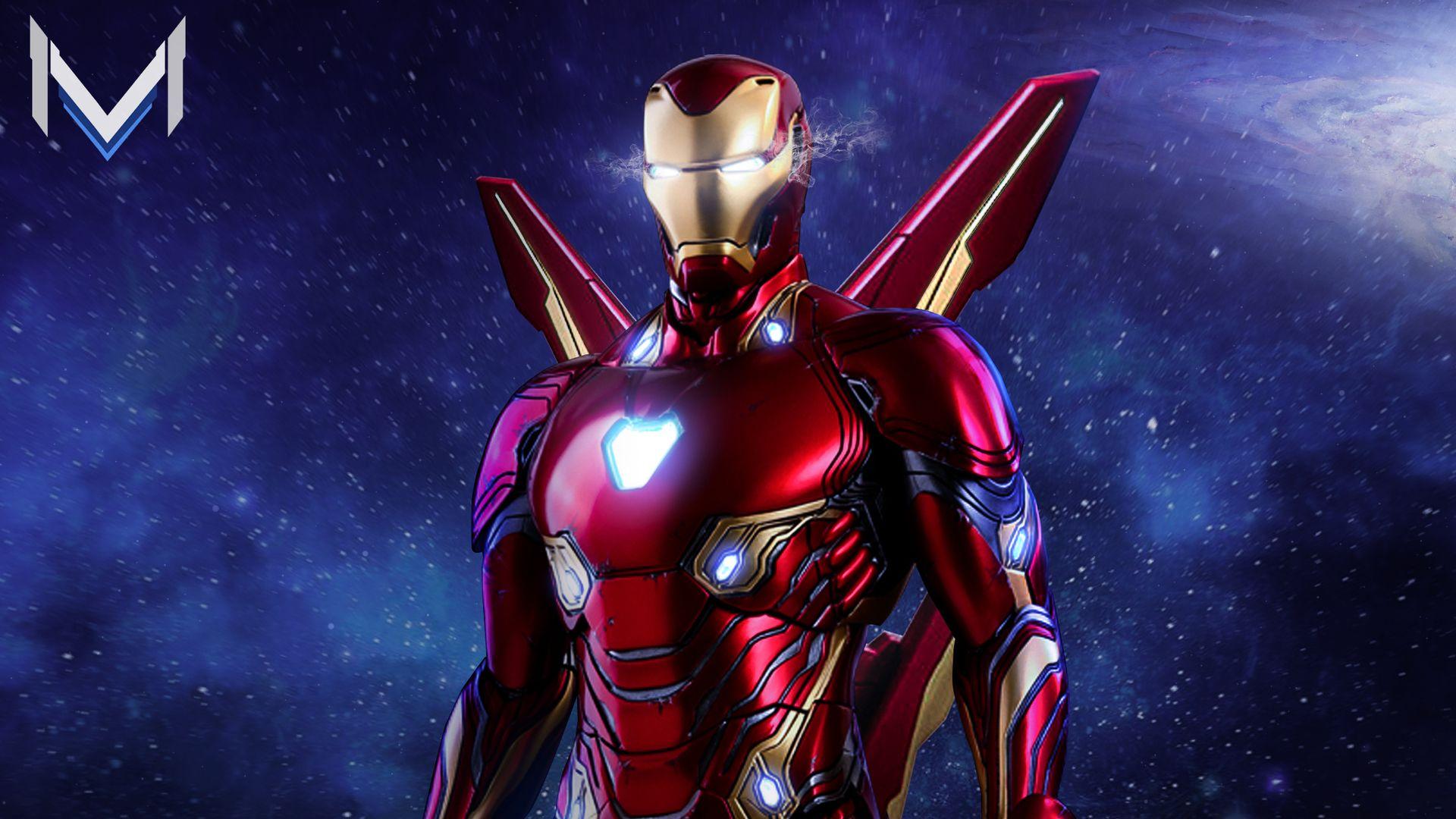 Iron Man Avengers Infinity War Suit Artwork Laptop Full HD
