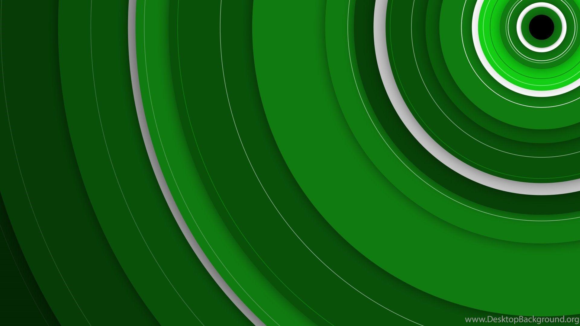 Xbox One Background Themes X1bg Circles Green Desktop Background