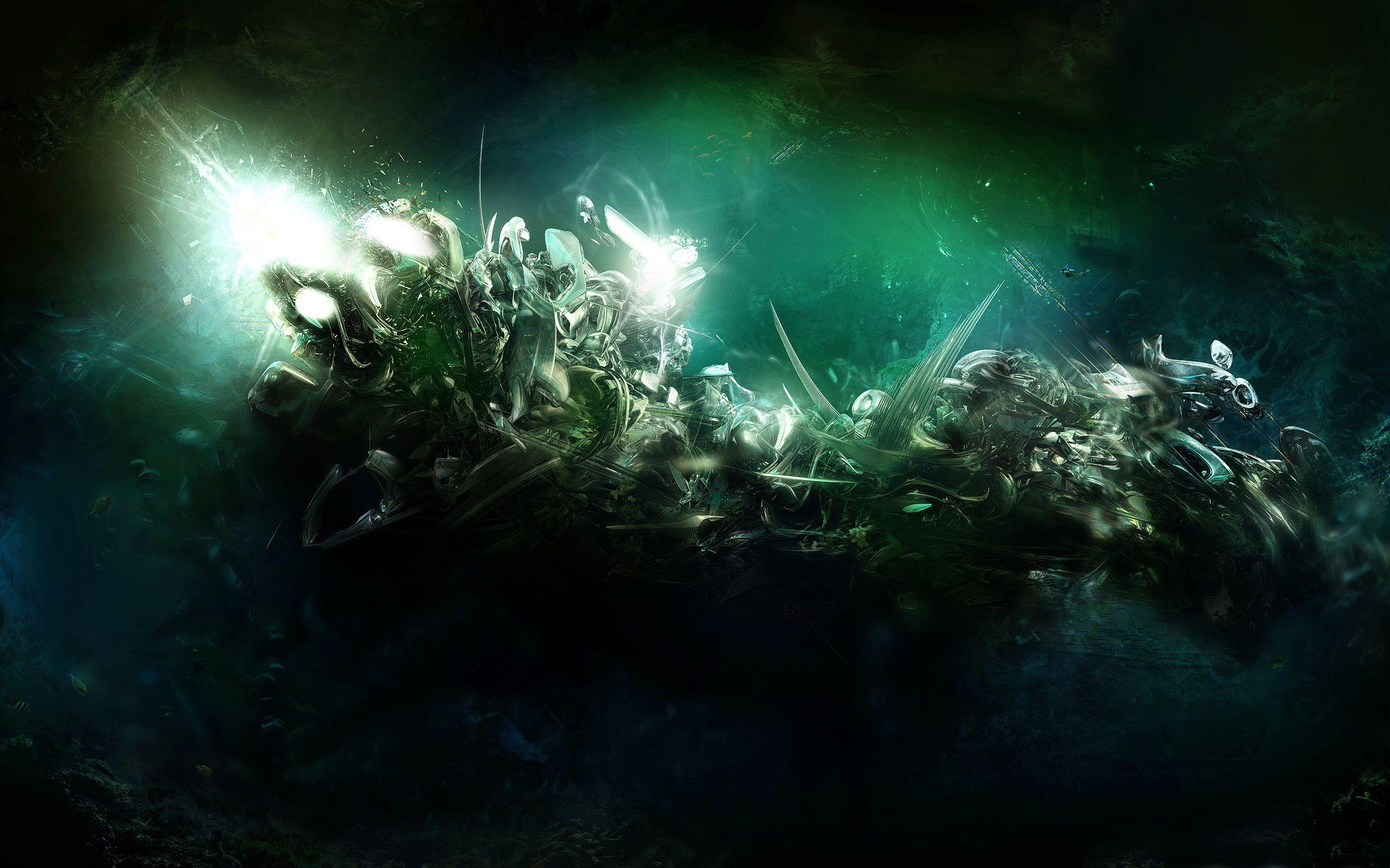 Daily Wallpaper: Underwater Alien Life Exploration. I Like To Waste