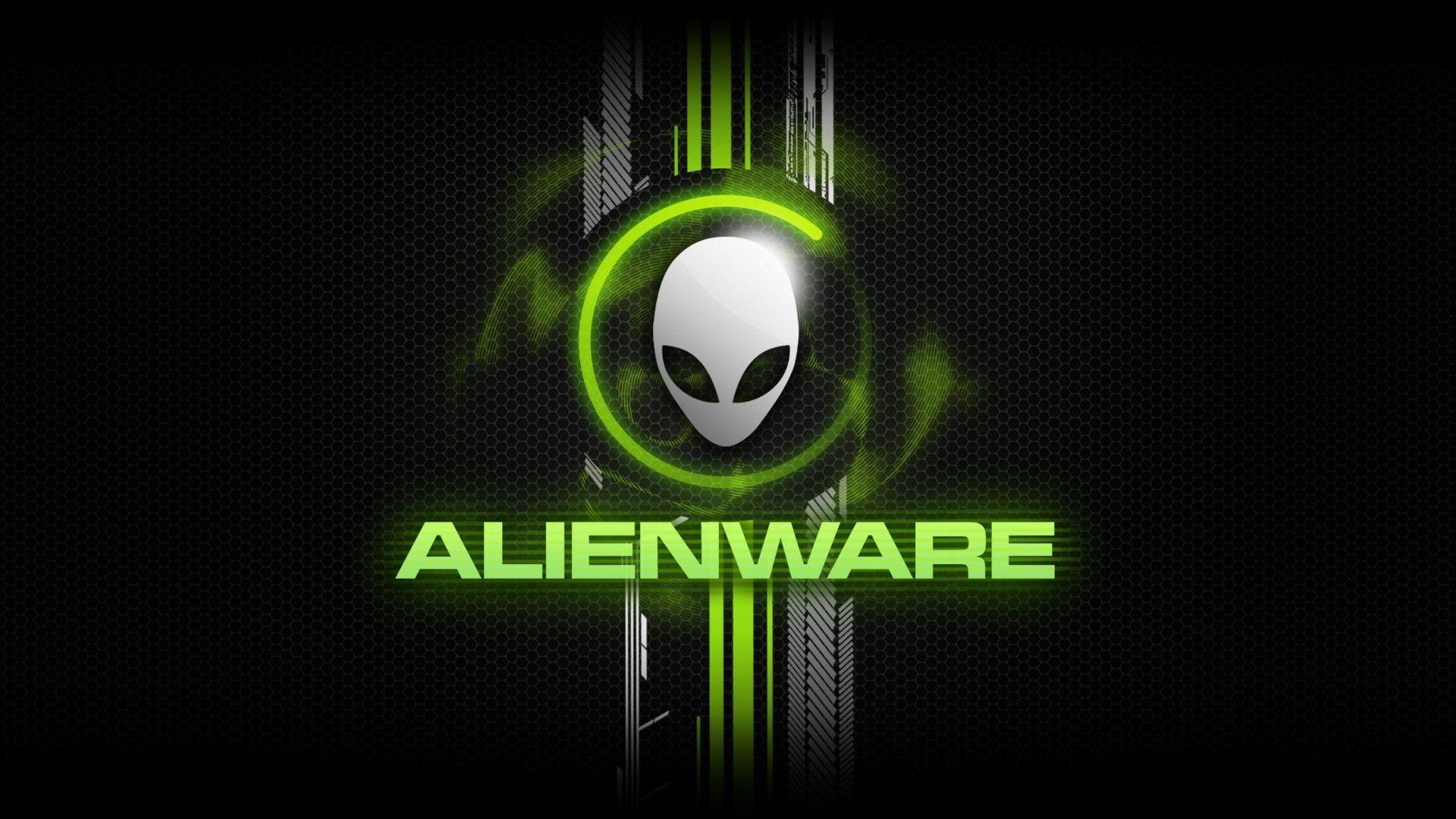 Alienware Desktop Background Alien Thiết kế trưởng xanh Honeycomb