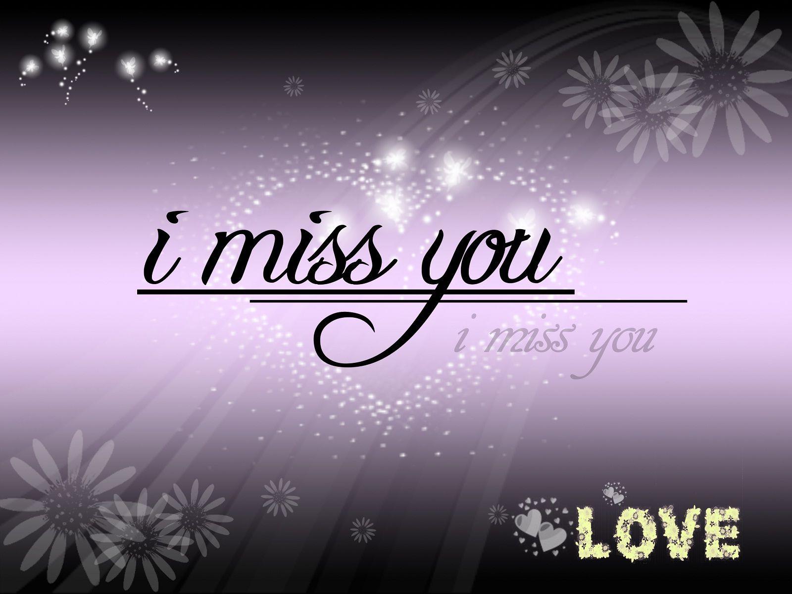 I miss u wallpaper