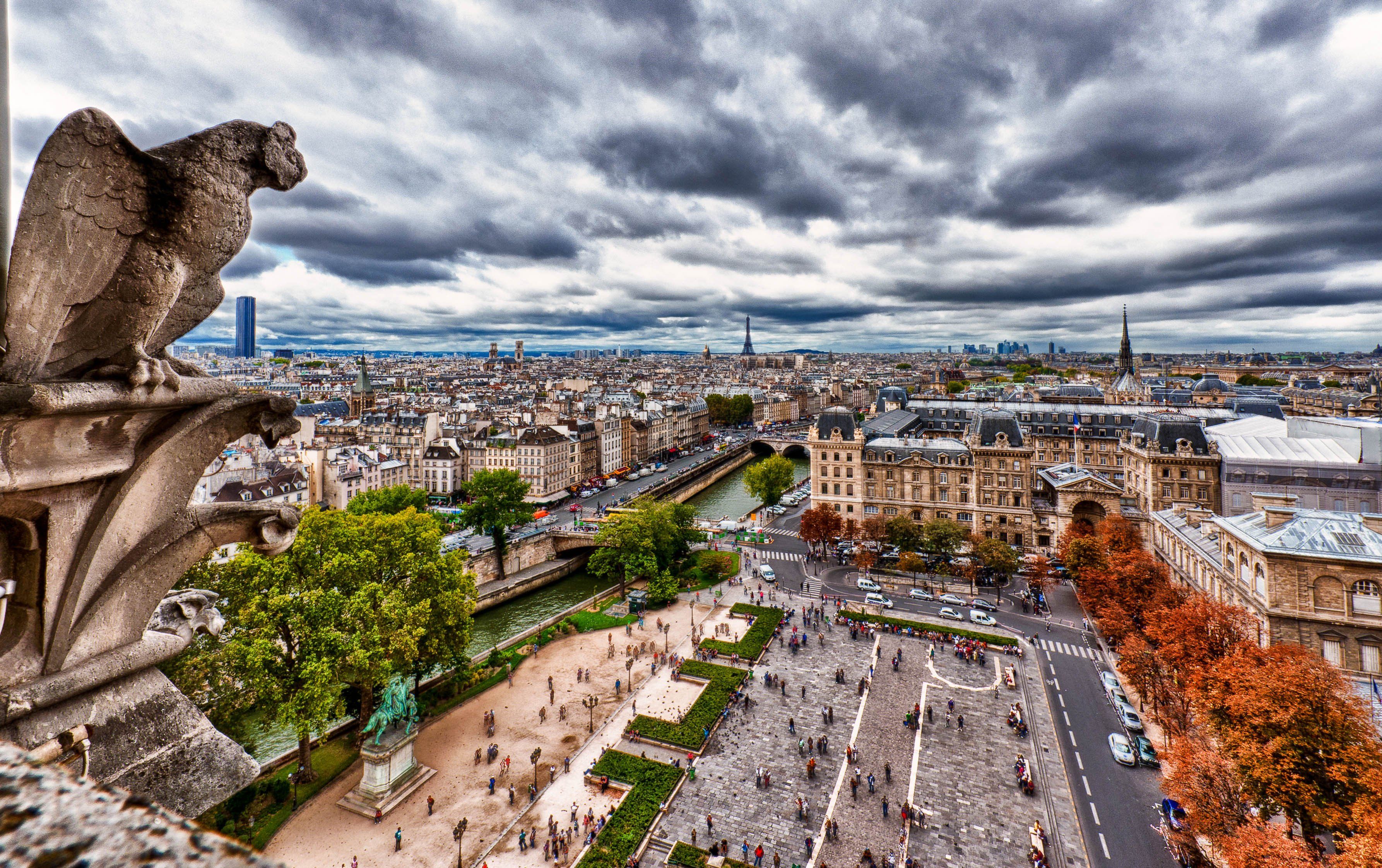 Notre Dame Paris France wallpaperx2245