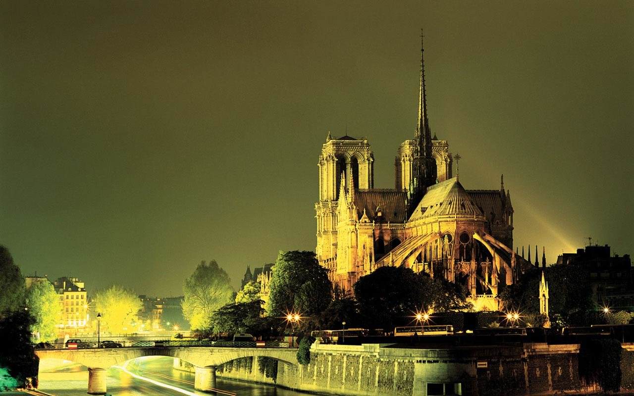 Notre Dame De Paris wallpaper 1280x800 desktop background