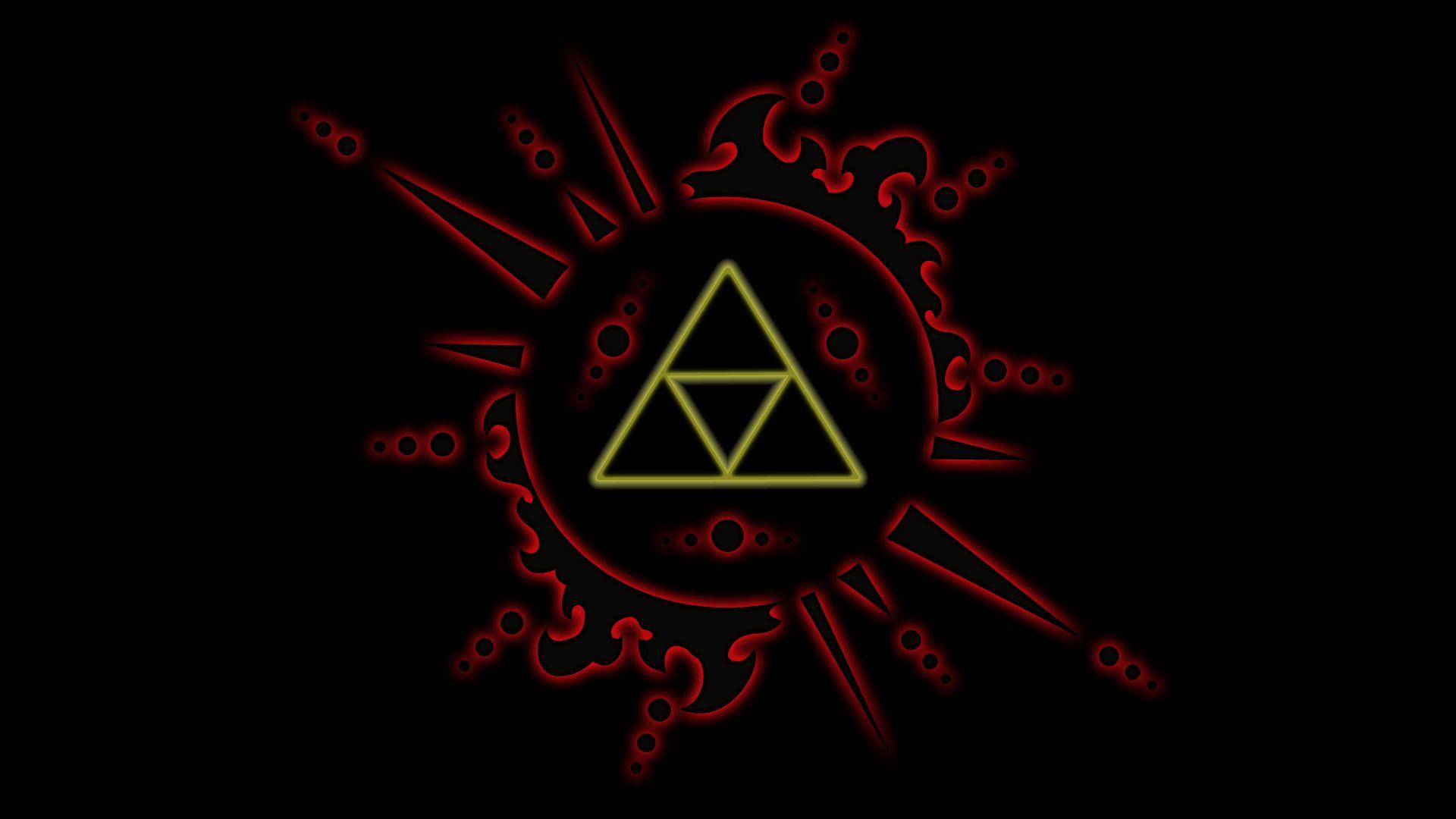 triforce, The Legend of Zelda Wallpaper / WallpaperJam.com