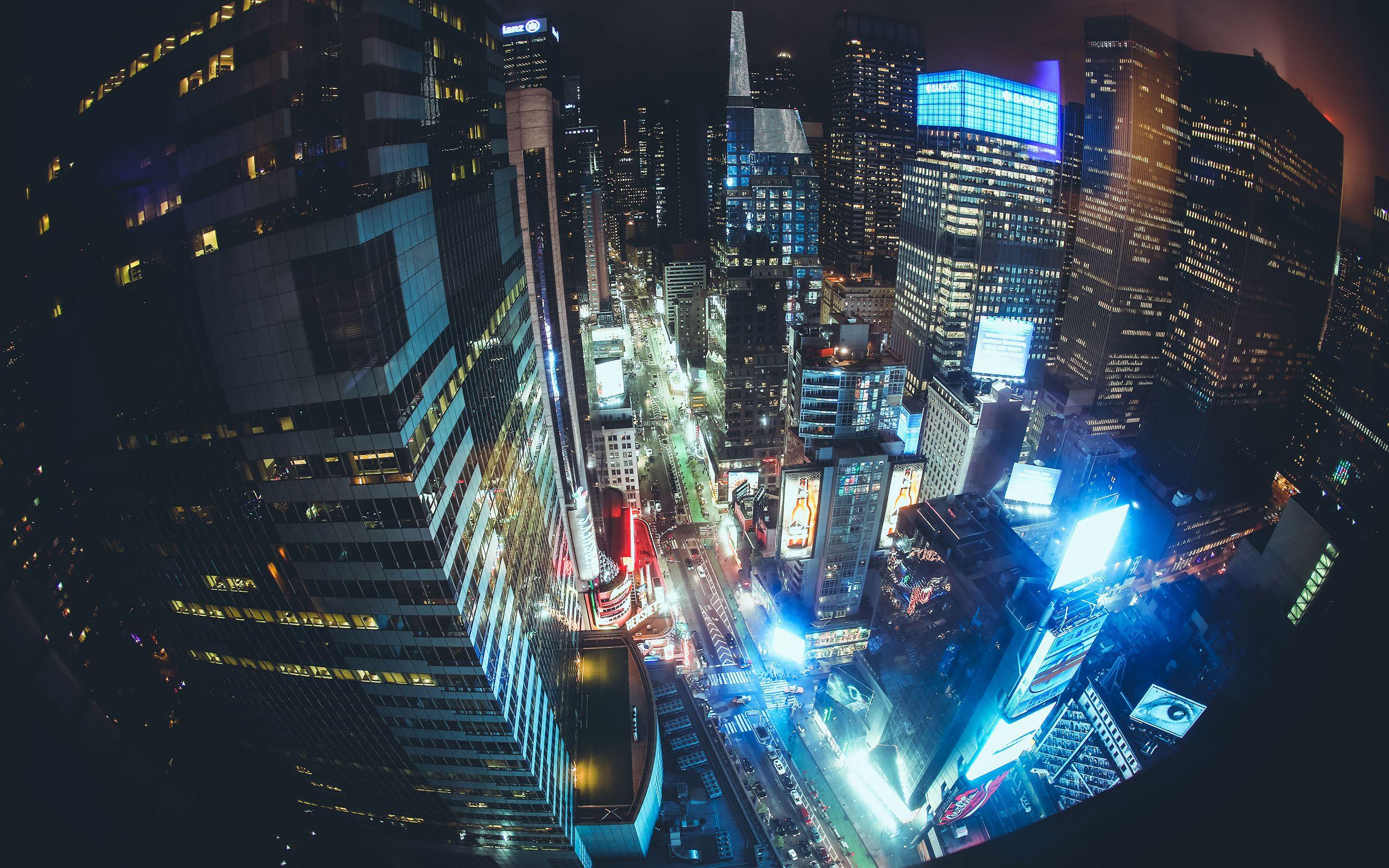 City Fisheye Photography Wallpaper 50207 2560x1600 px