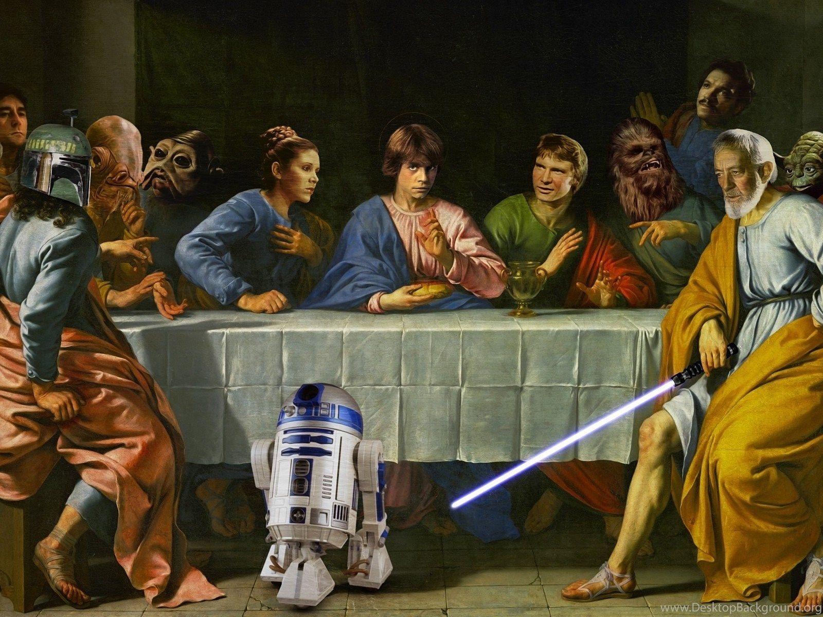 Star Wars, Crossover, The Last Supper Wallpaper HD / Desktop