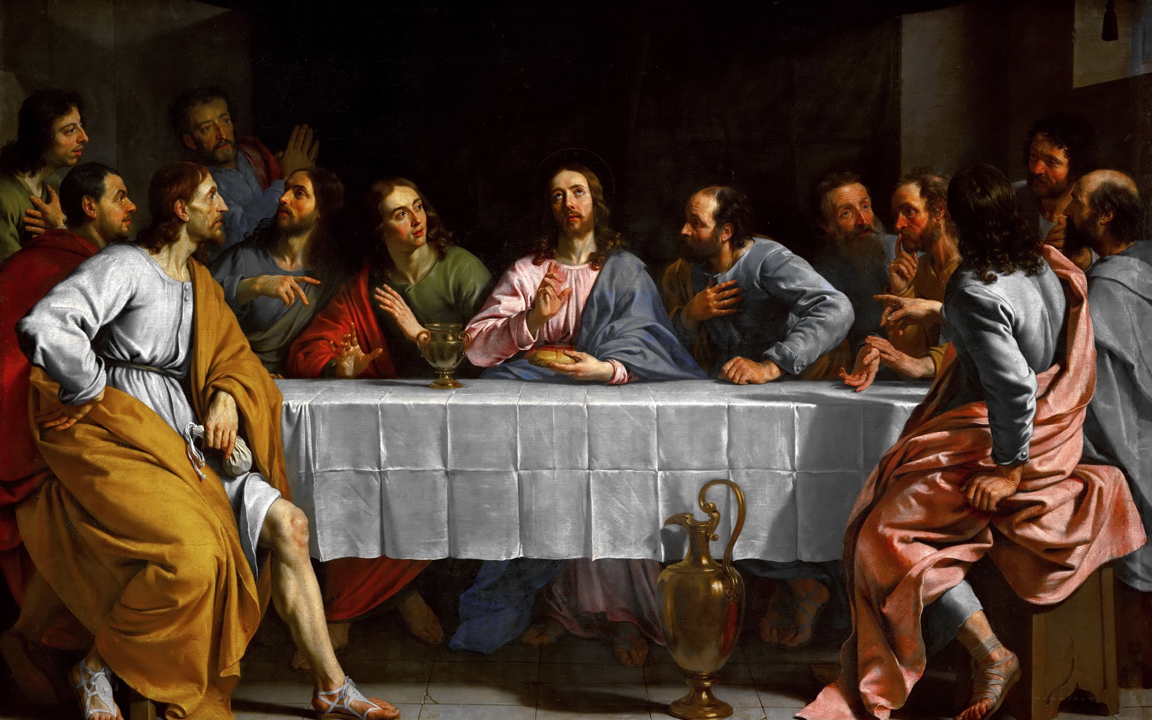 Tintoretto The Last Supper Hd Jesus Wallpapers Hd Wal - vrogue.co