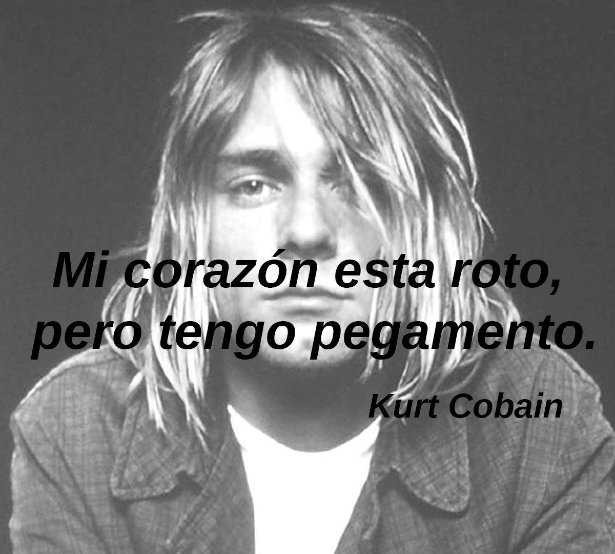 frases celebres de kurt cobain de Kurt Cobain. cantantes