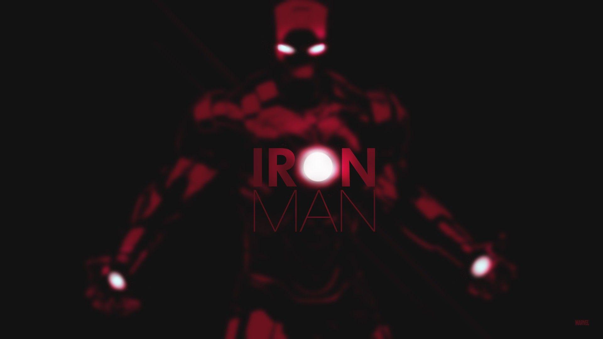 Iron Man Black And White Wallpaper